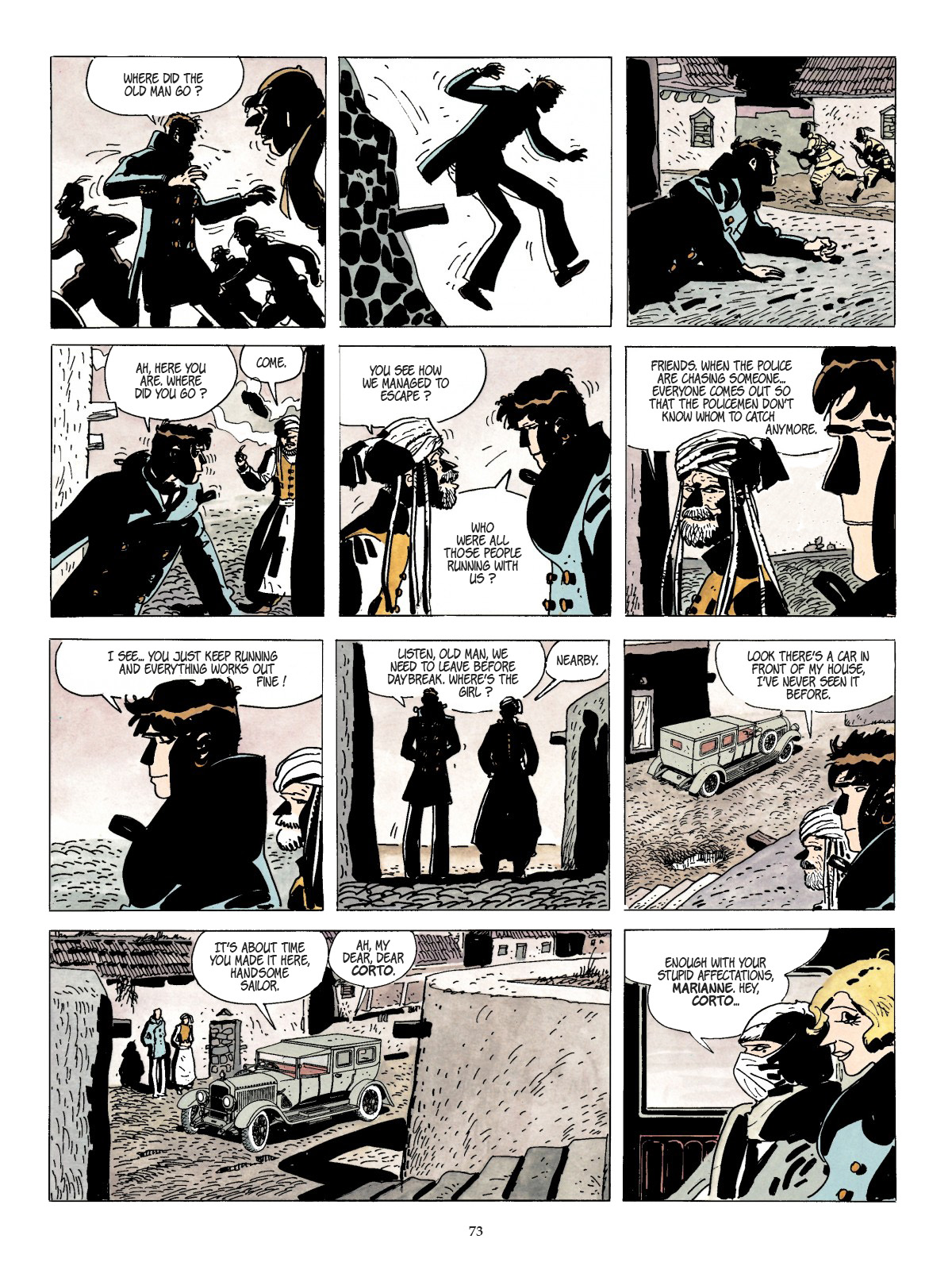 Read online Corto Maltese comic -  Issue # TPB 11 - 76