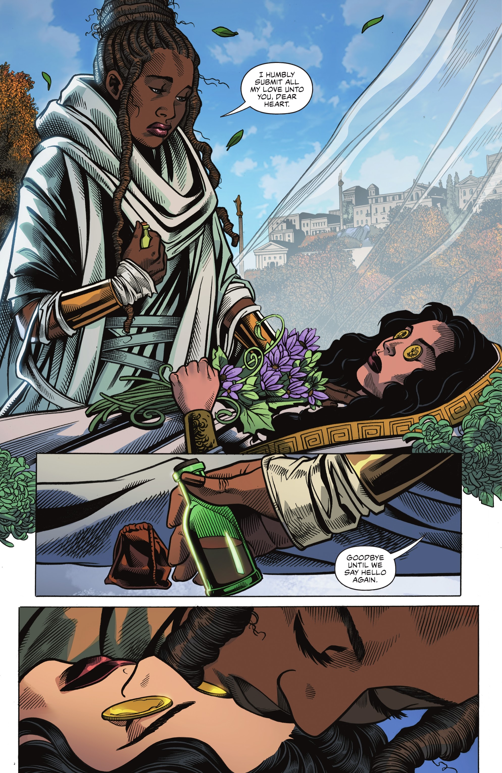 Read online Nubia & the Amazons comic -  Issue #6 - 8
