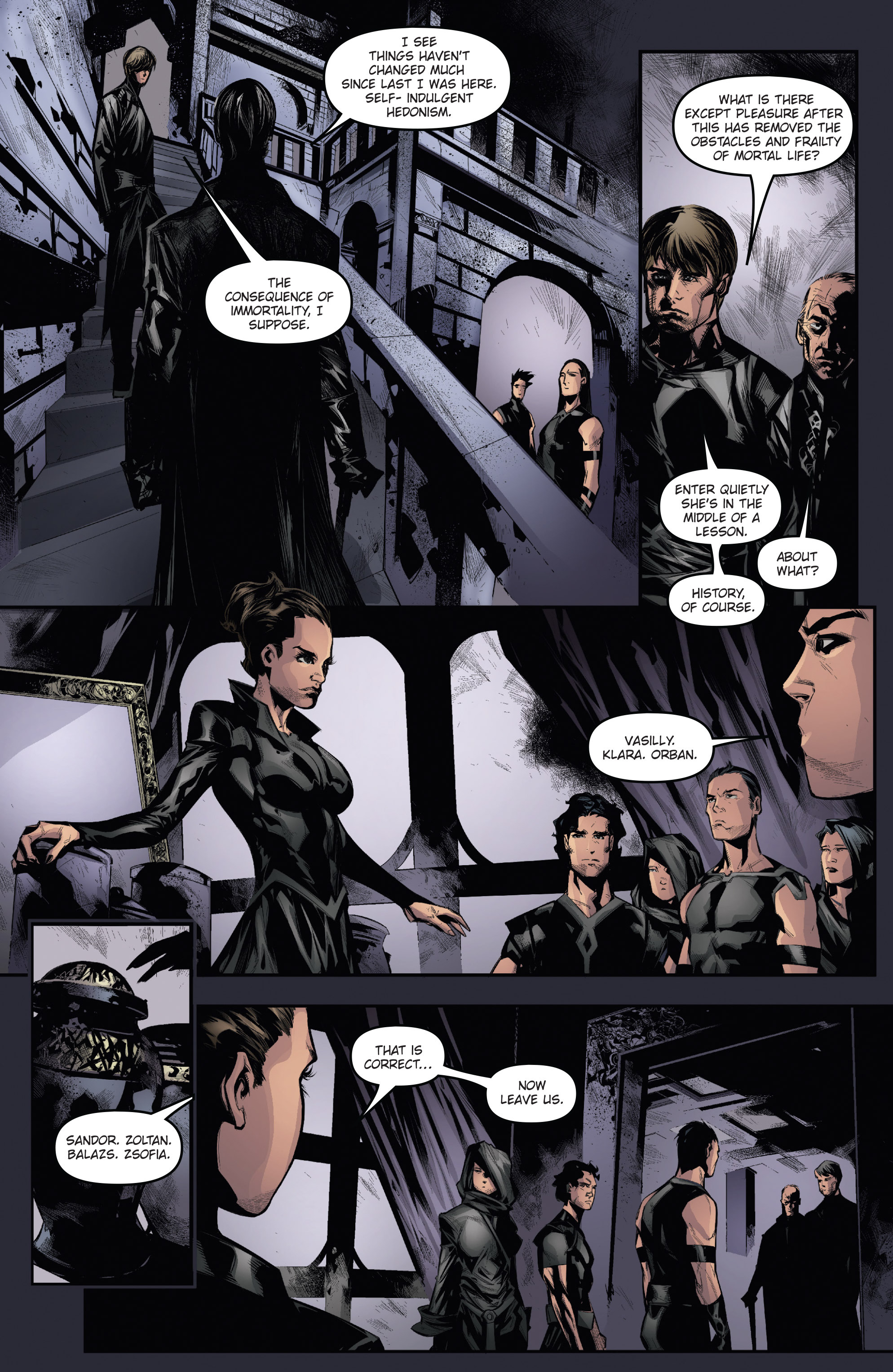 Read online Underworld: Blood Wars comic -  Issue # Full - 8