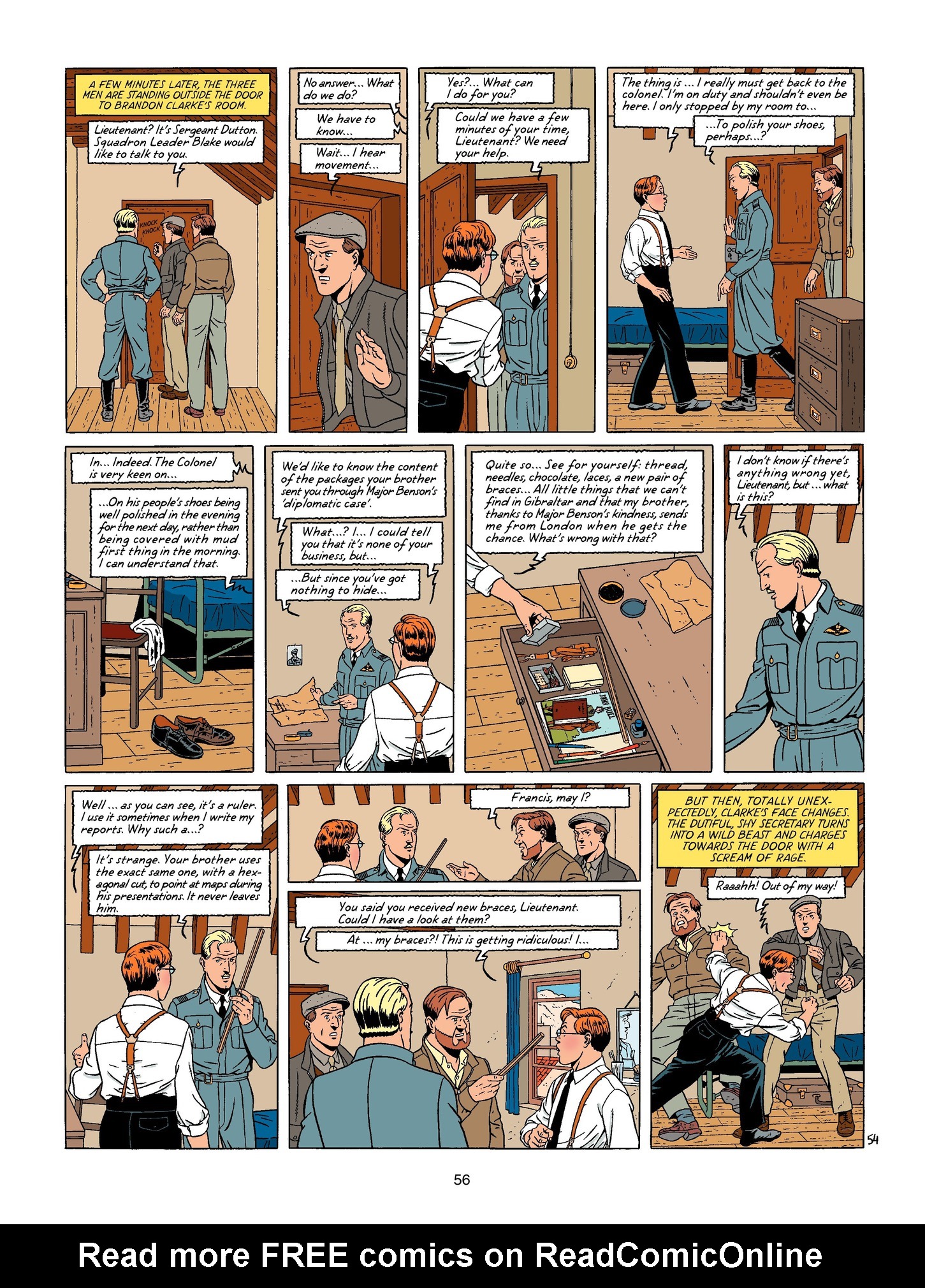 Read online Blake & Mortimer comic -  Issue #21 - 56