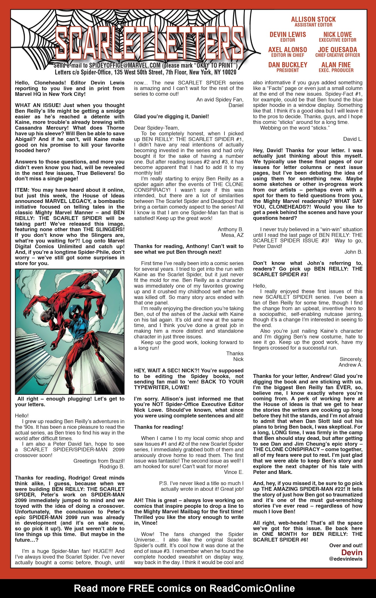 Read online Ben Reilly: Scarlet Spider comic -  Issue #5 - 23