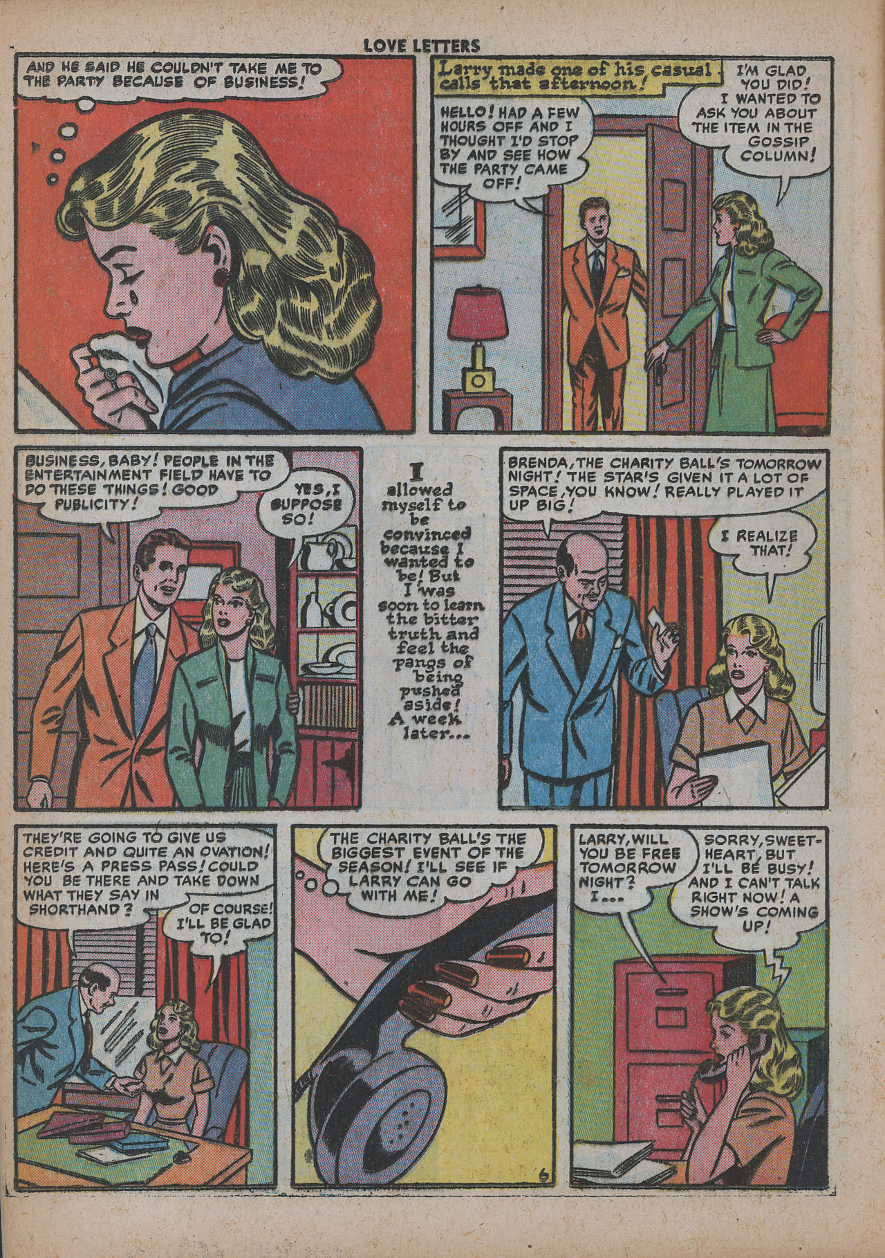 Read online Love Letters comic -  Issue #14 - 8