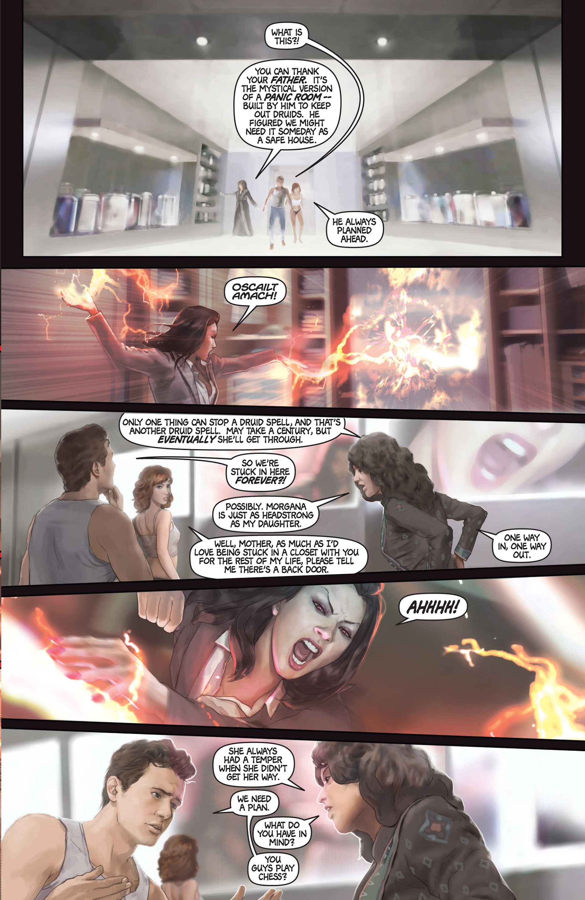 Read online Son of Merlin comic -  Issue #4 - 5