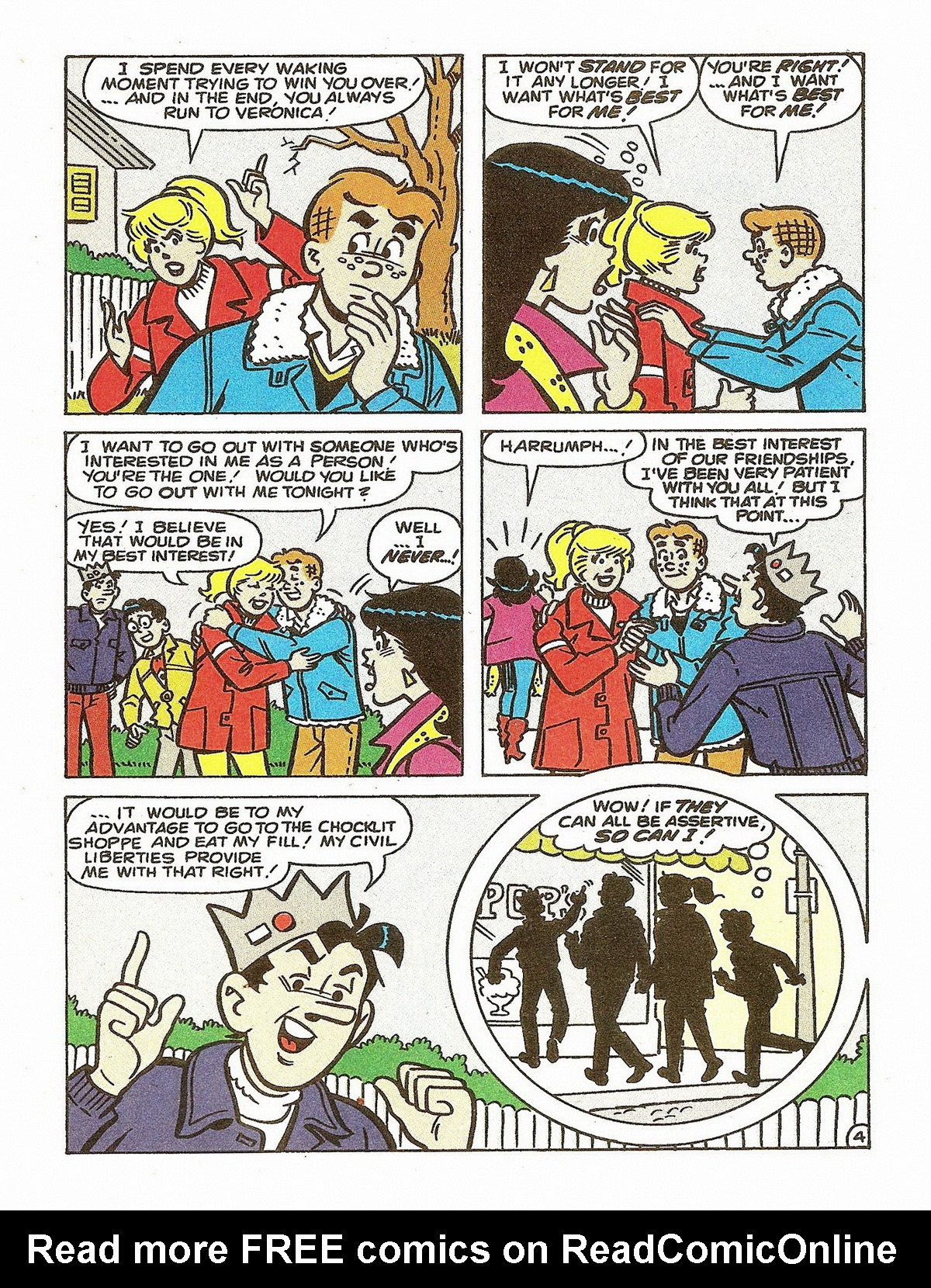 Read online Archie's Pals 'n' Gals Double Digest Magazine comic -  Issue #31 - 124