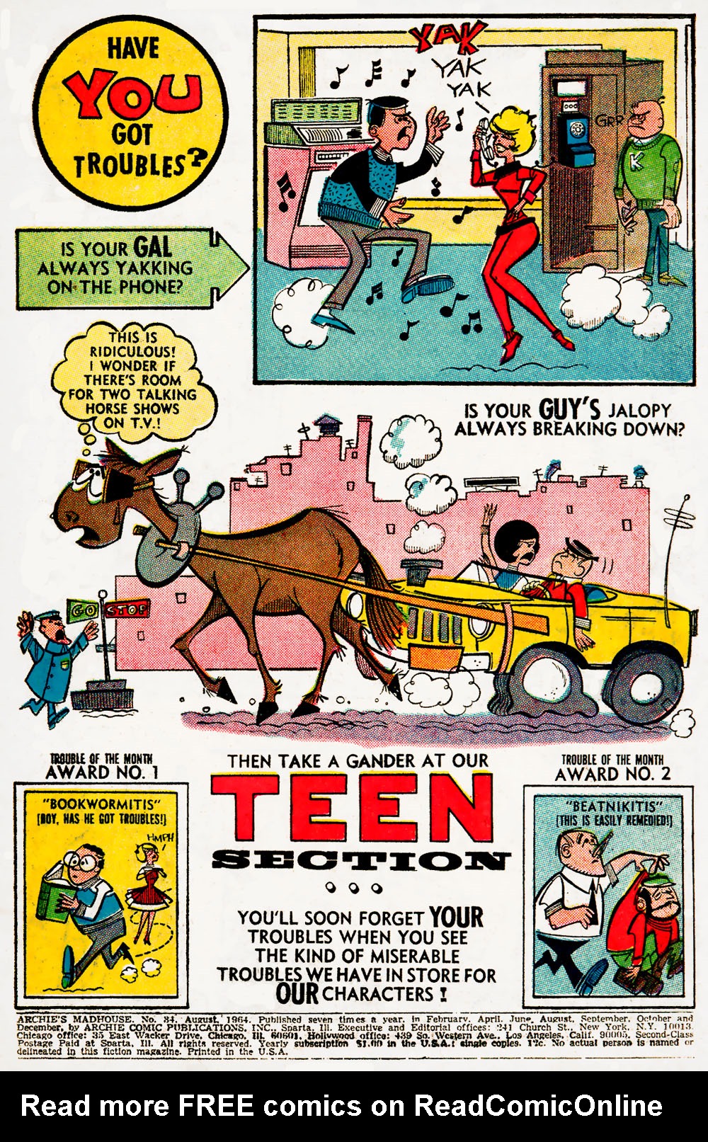 Read online Archie's Madhouse comic -  Issue #34 - 3