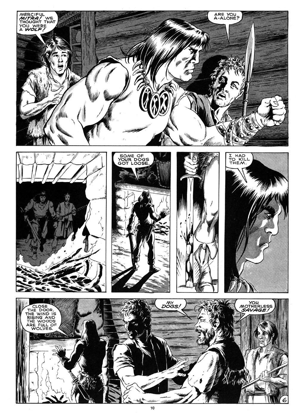 Read online The Savage Sword Of Conan comic -  Issue #163 - 11
