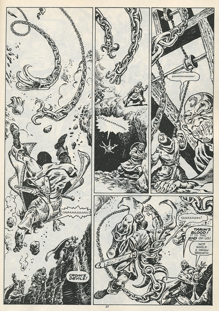 The Savage Sword Of Conan issue 178 - Page 29