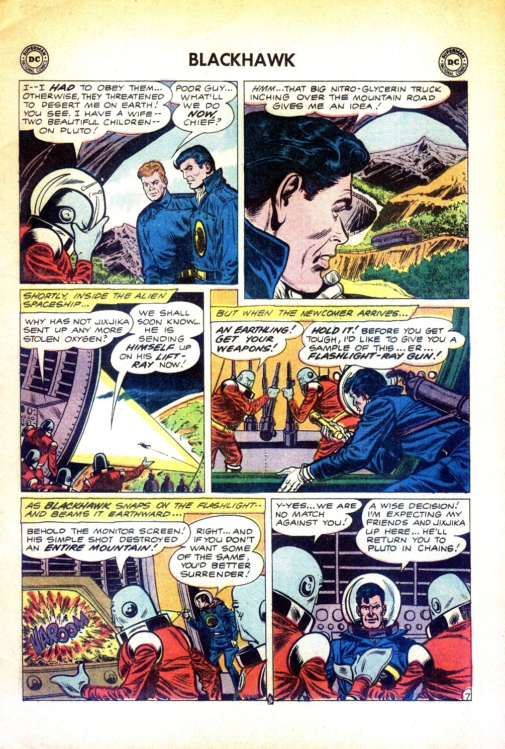 Read online Blackhawk (1957) comic -  Issue #156 - 9