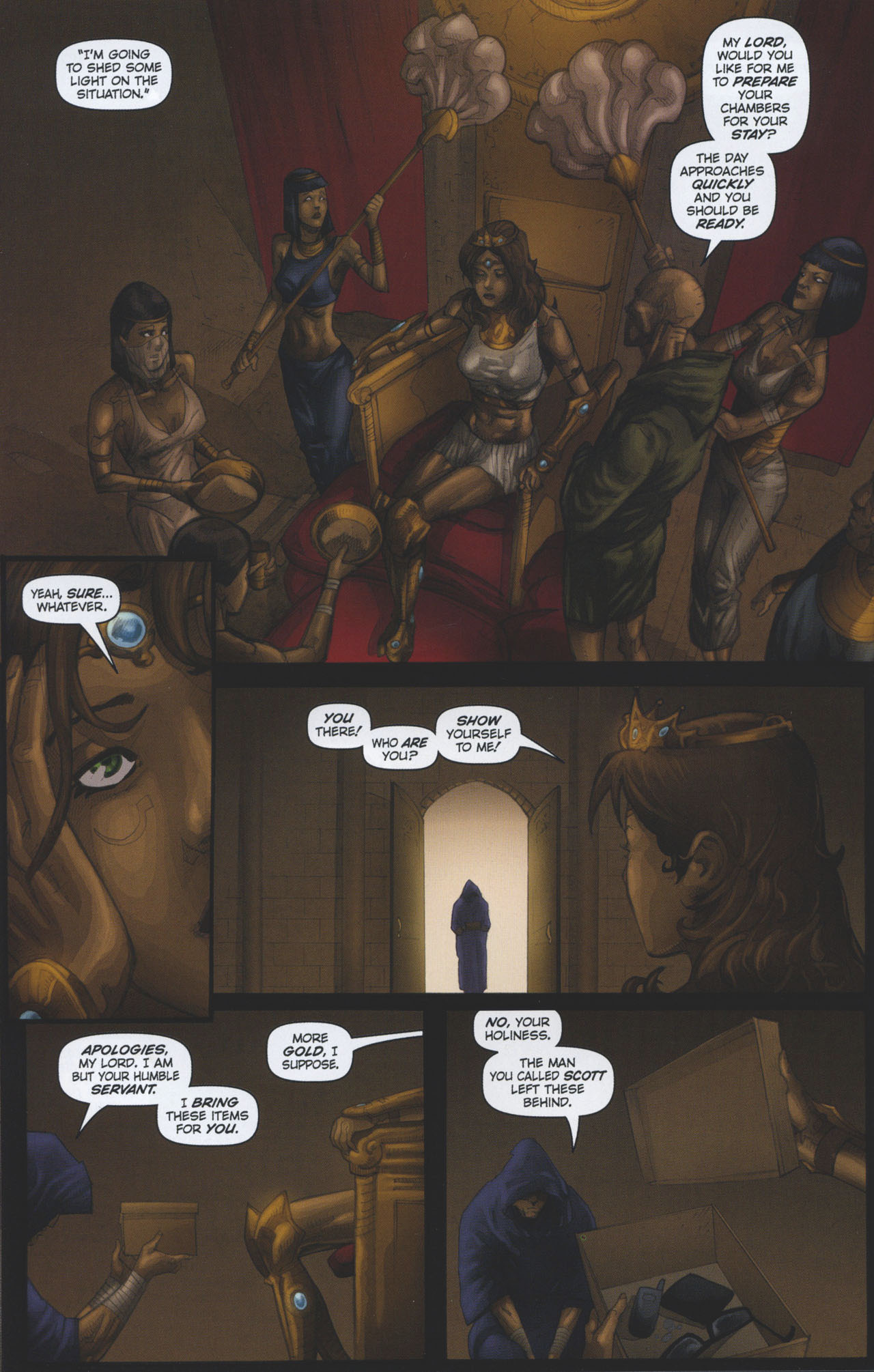 Read online The Legend of Isis comic -  Issue #8 - 10