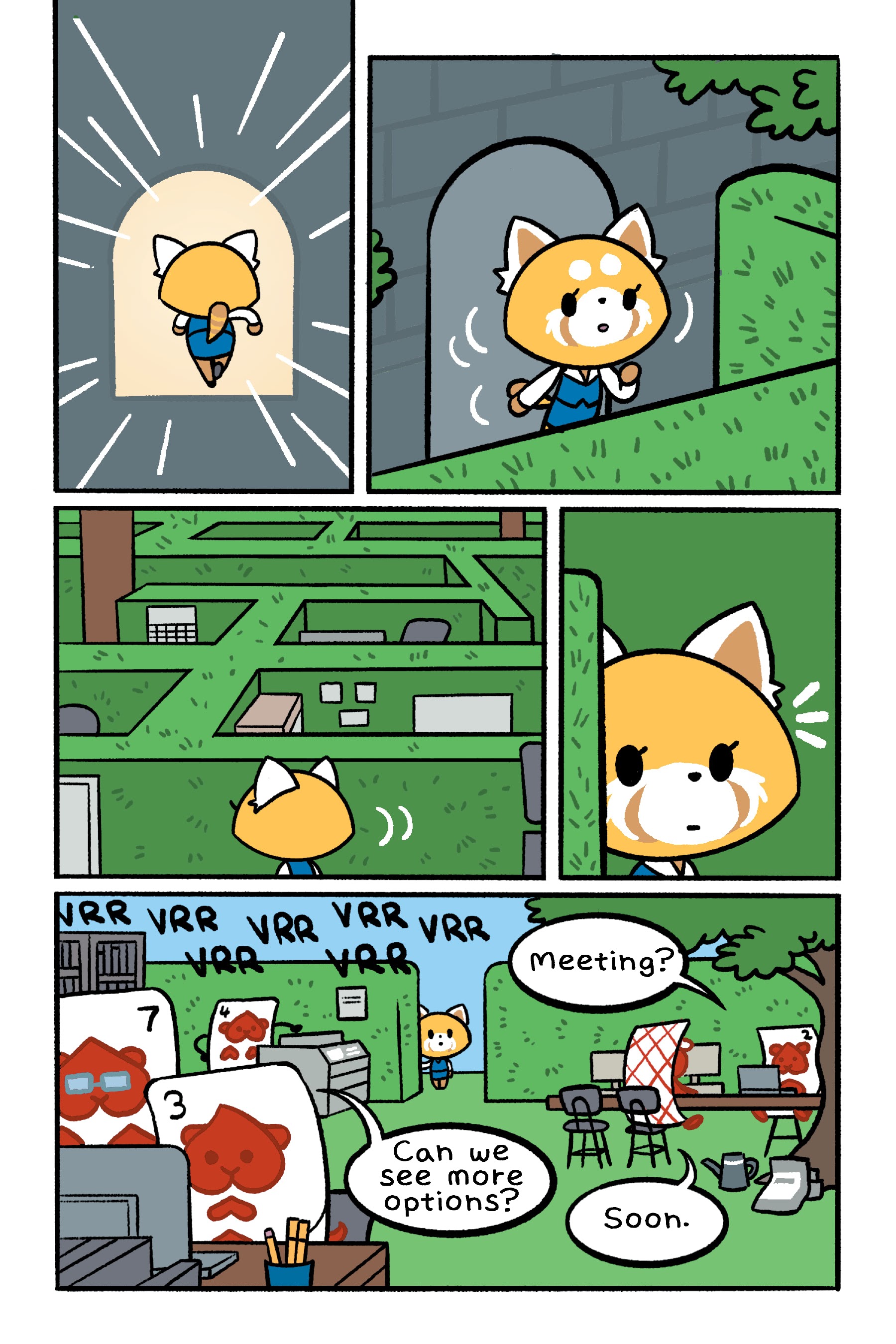 Read online Aggretsuko: Down the Rabbit Hole comic -  Issue # TPB - 57
