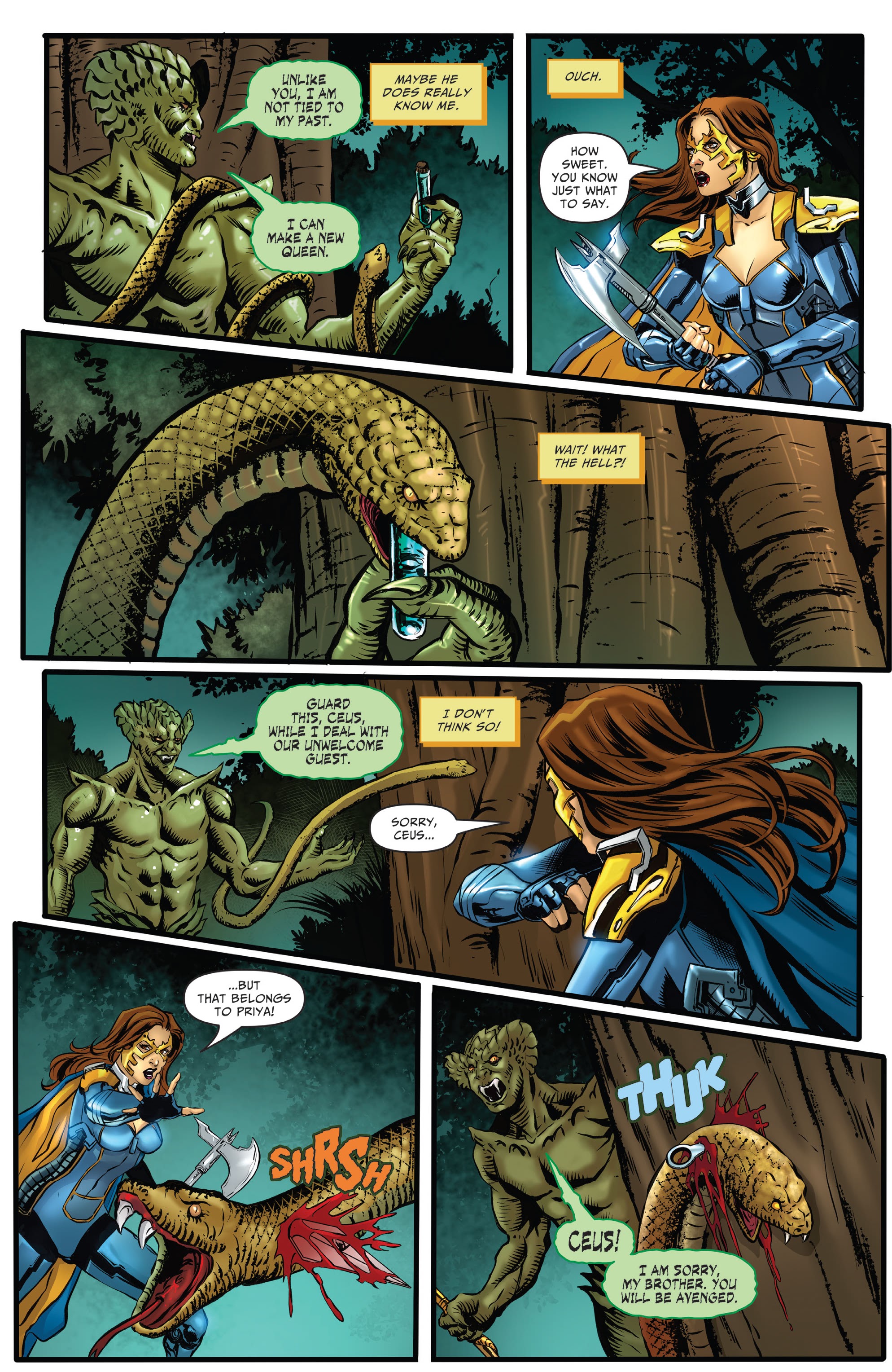Read online Belle: King of Serpents comic -  Issue # Full - 27