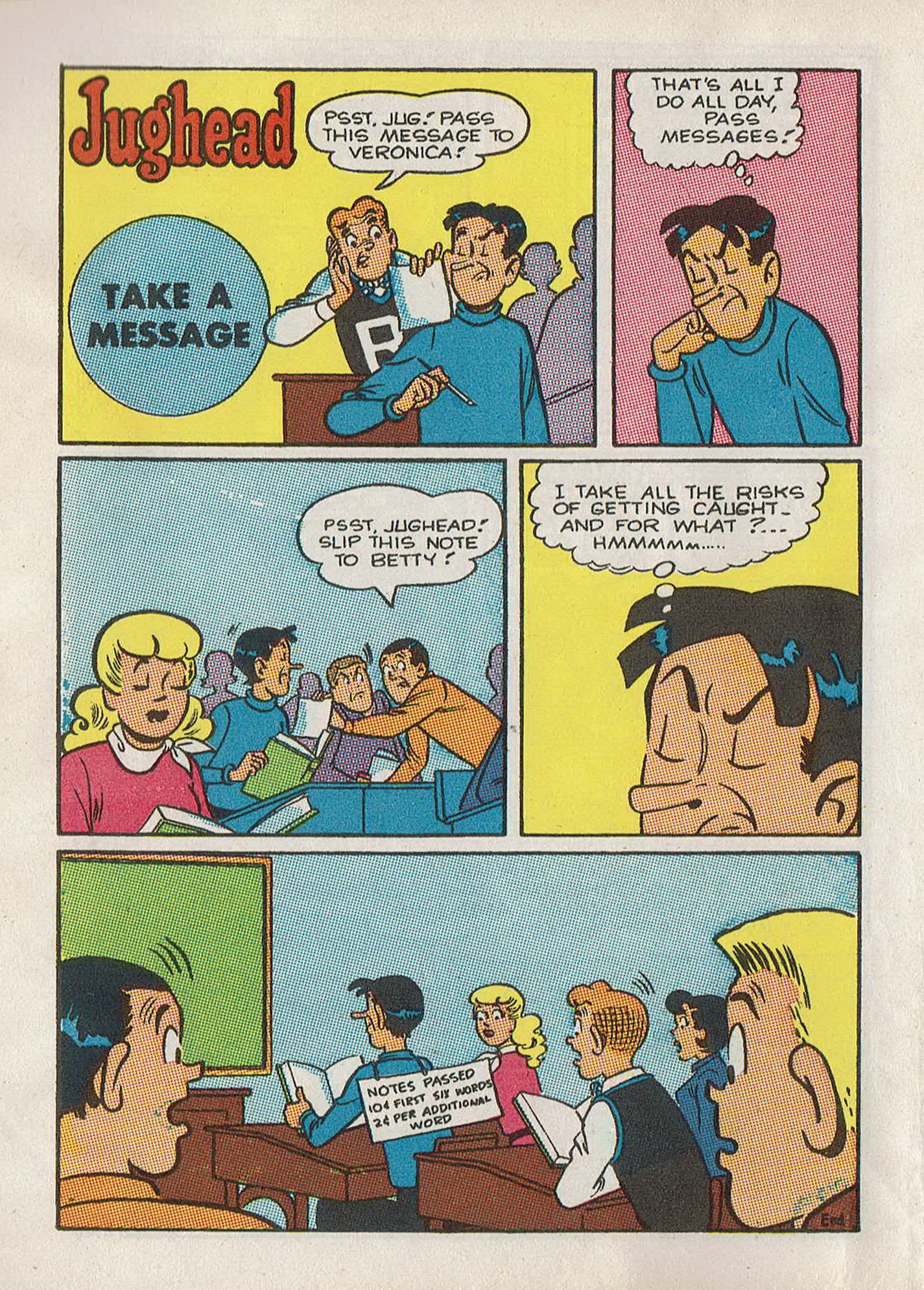 Read online Jughead Jones Comics Digest comic -  Issue #70 - 8