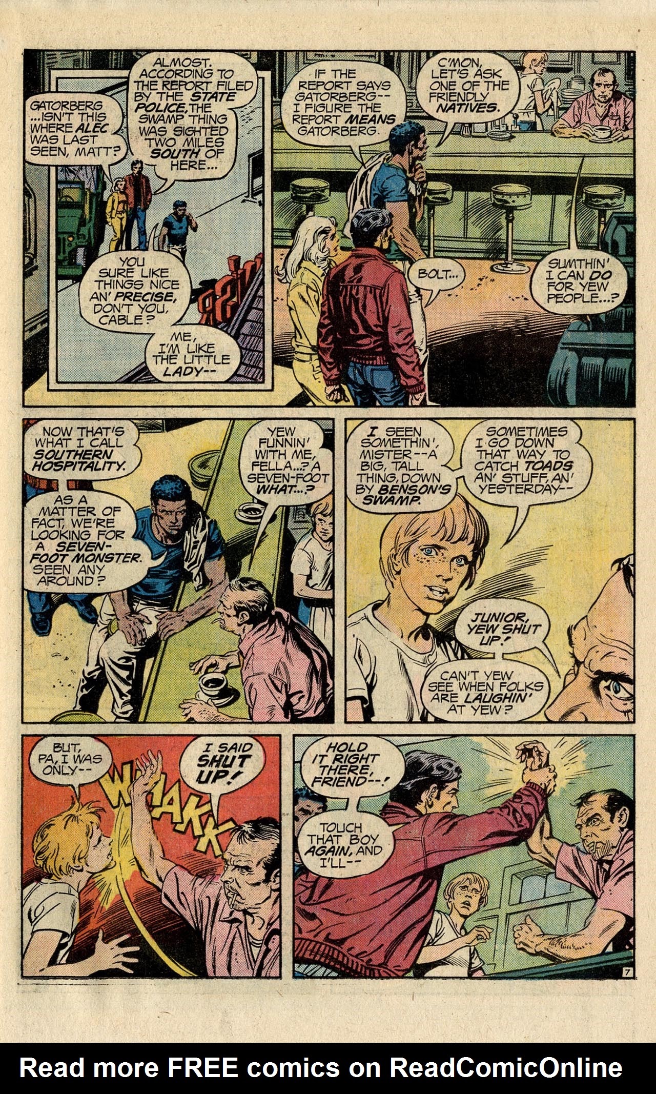 Read online Swamp Thing (1972) comic -  Issue #19 - 11