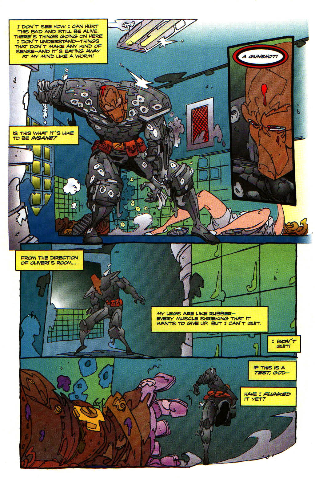Read online Images of ShadowHawk comic -  Issue #3 - 9