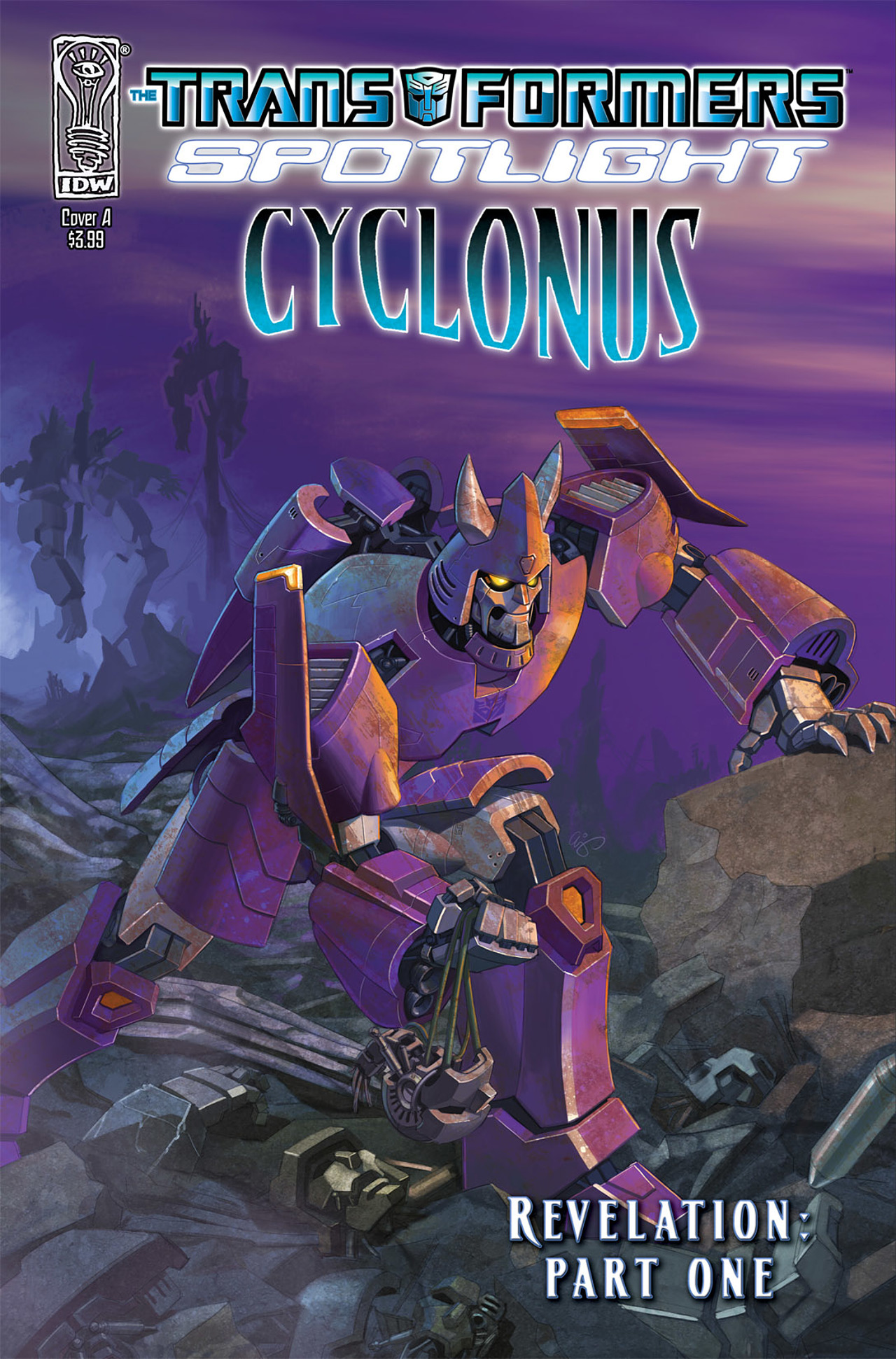 Read online Transformers Spotlight: Cyclonus comic -  Issue # Full - 1
