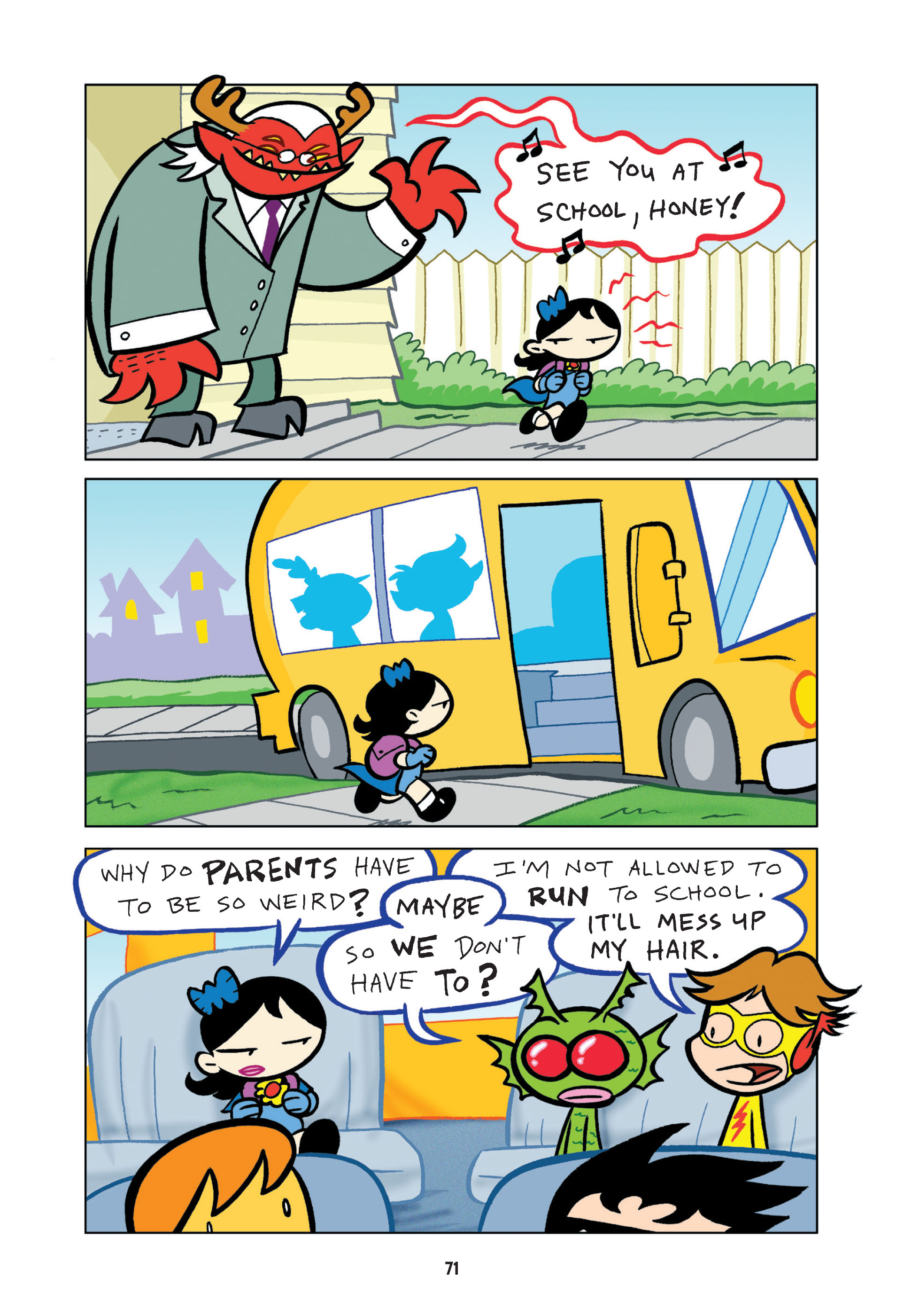 Read online Tiny Titans: Beast Boy & Raven comic -  Issue # TPB - 71