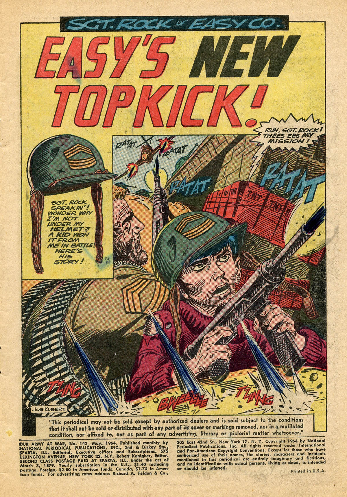 Read online Our Army at War (1952) comic -  Issue #142 - 3