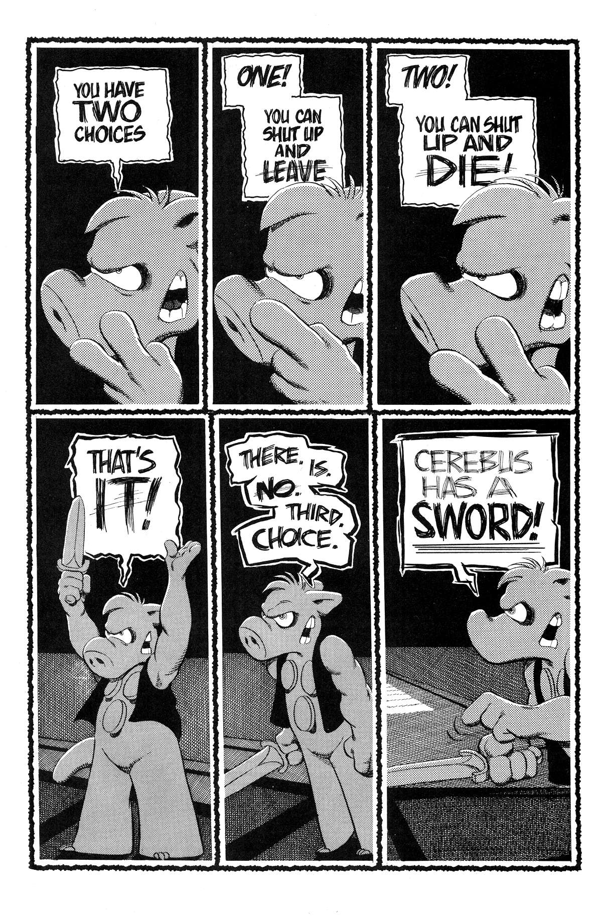 Read online Cerebus comic -  Issue #179 - 8