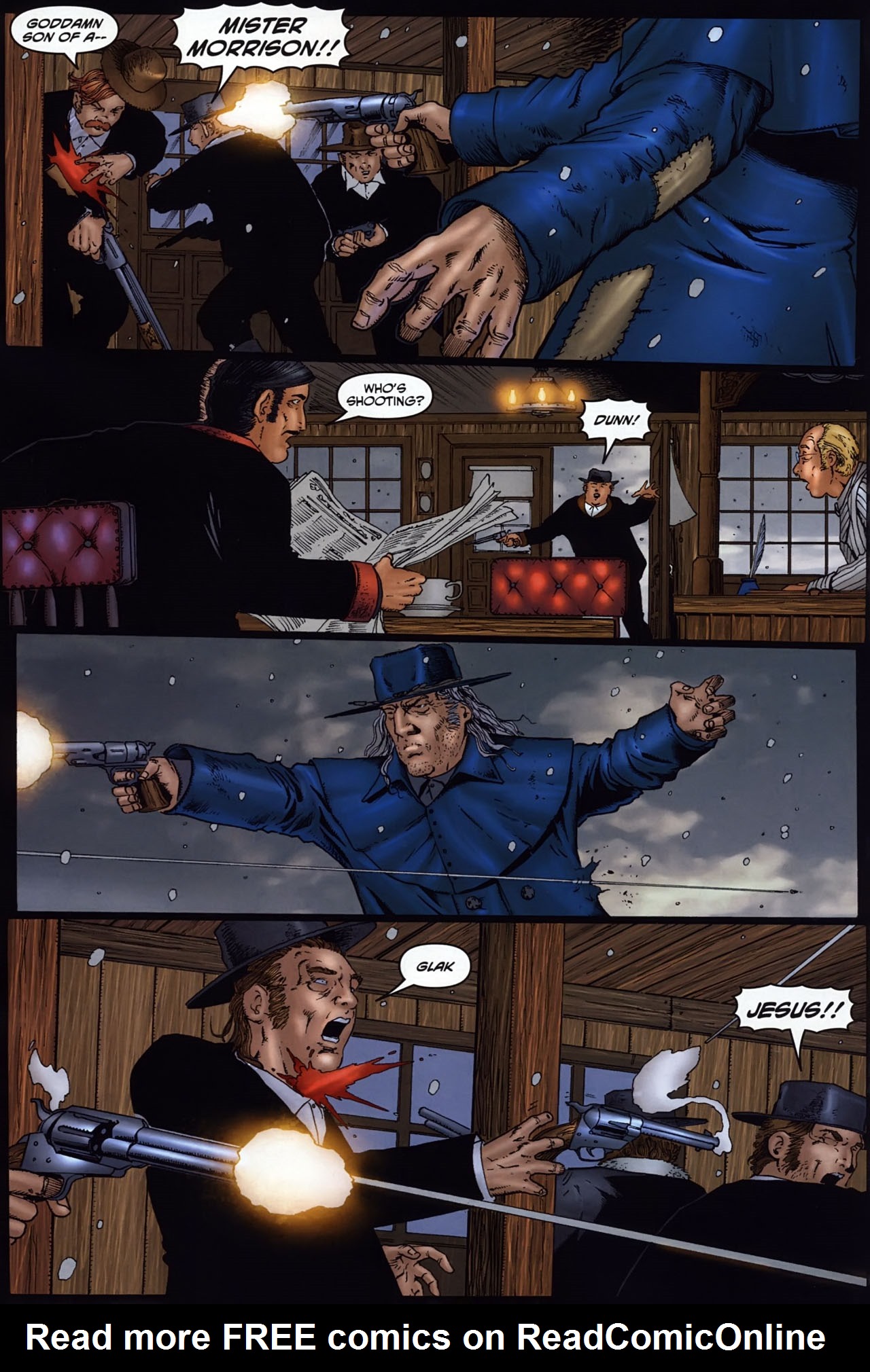 Read online Garth Ennis' Streets of Glory comic -  Issue #6 - 19