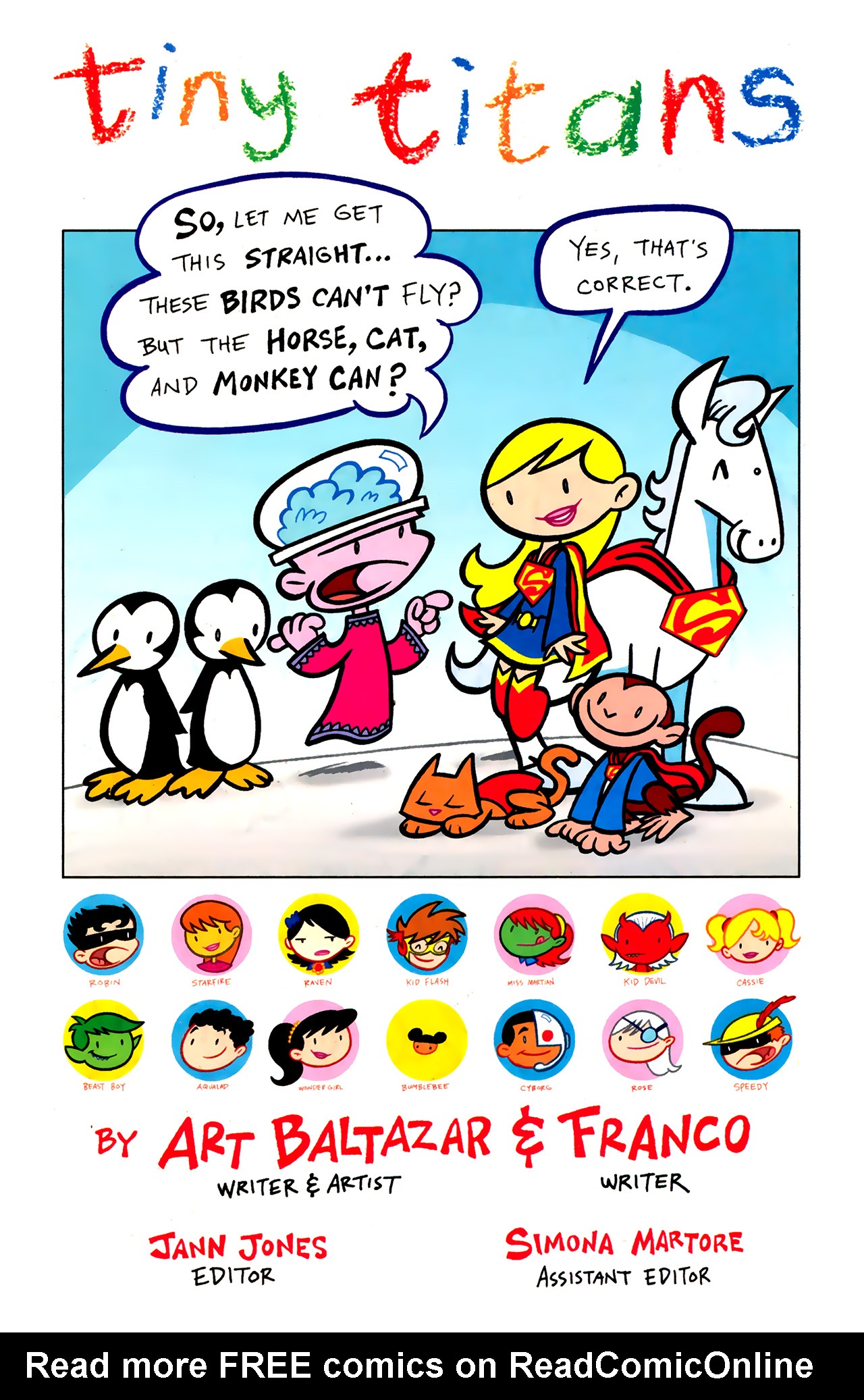 Read online Tiny Titans comic -  Issue #10 - 2
