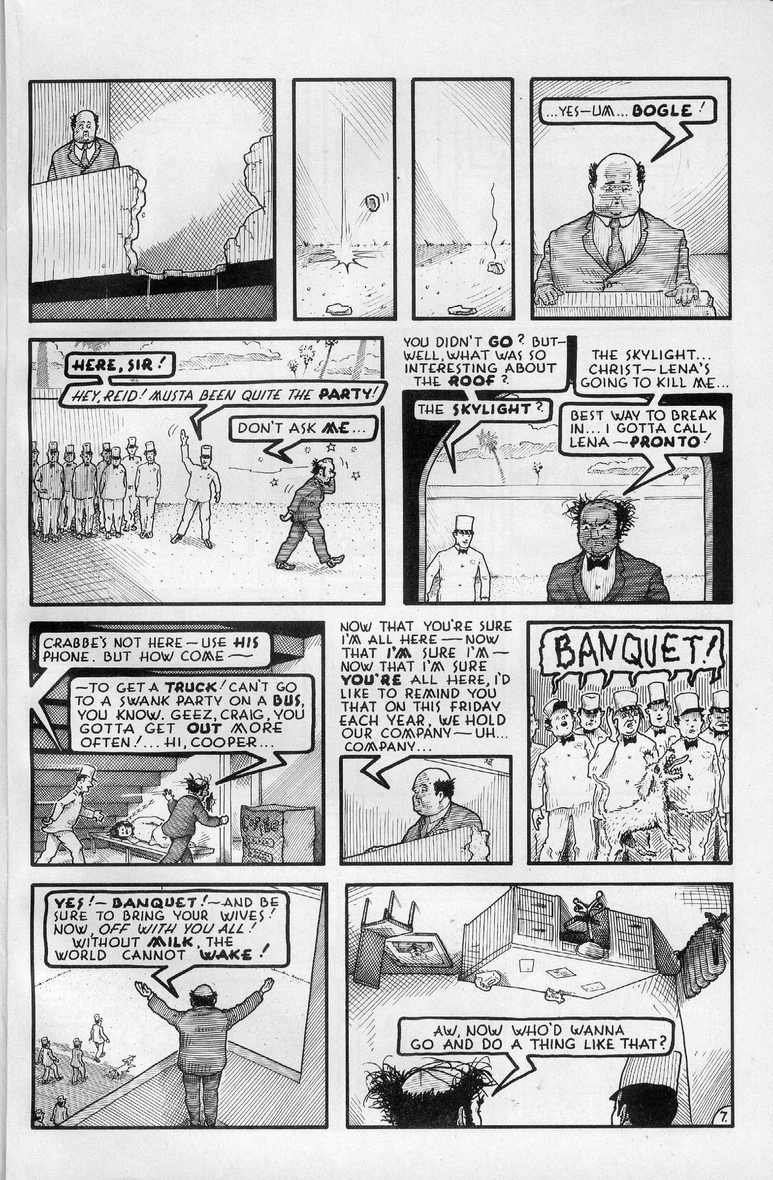 Read online Reid Fleming, World's Toughest Milkman (1986) comic -  Issue #5 - 9