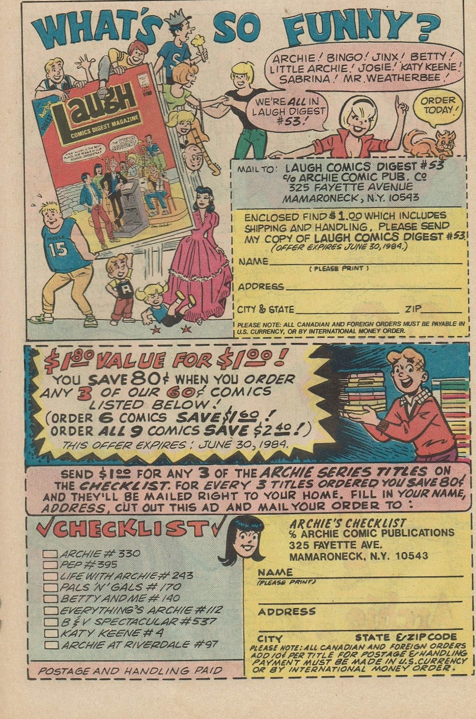 Read online Archie at Riverdale High (1972) comic -  Issue #97 - 19