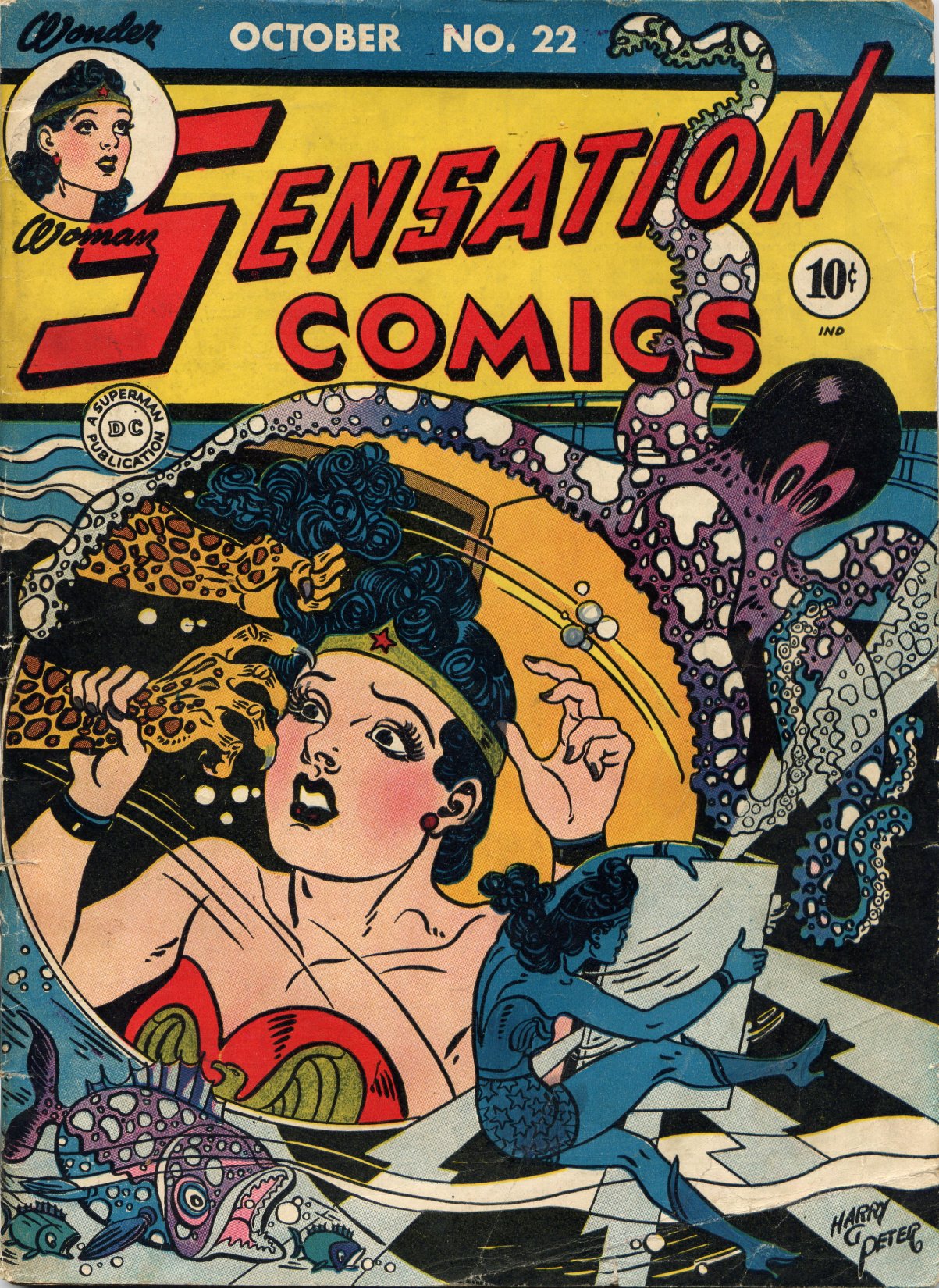 Read online Sensation (Mystery) Comics comic -  Issue #22 - 1