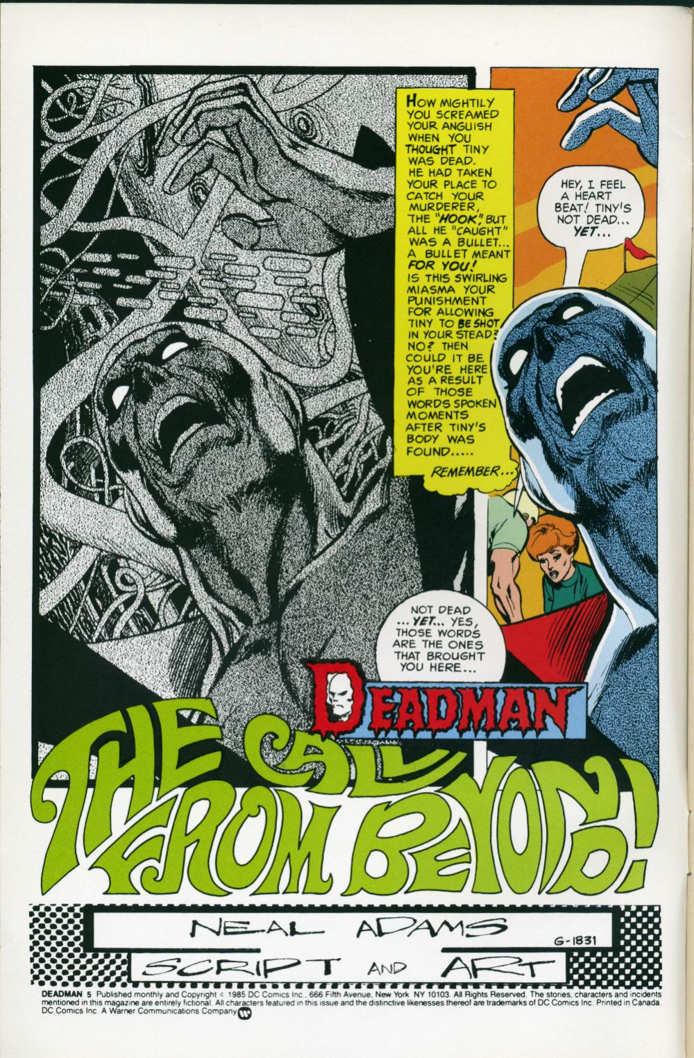 Read online Deadman (1985) comic -  Issue #5 - 2