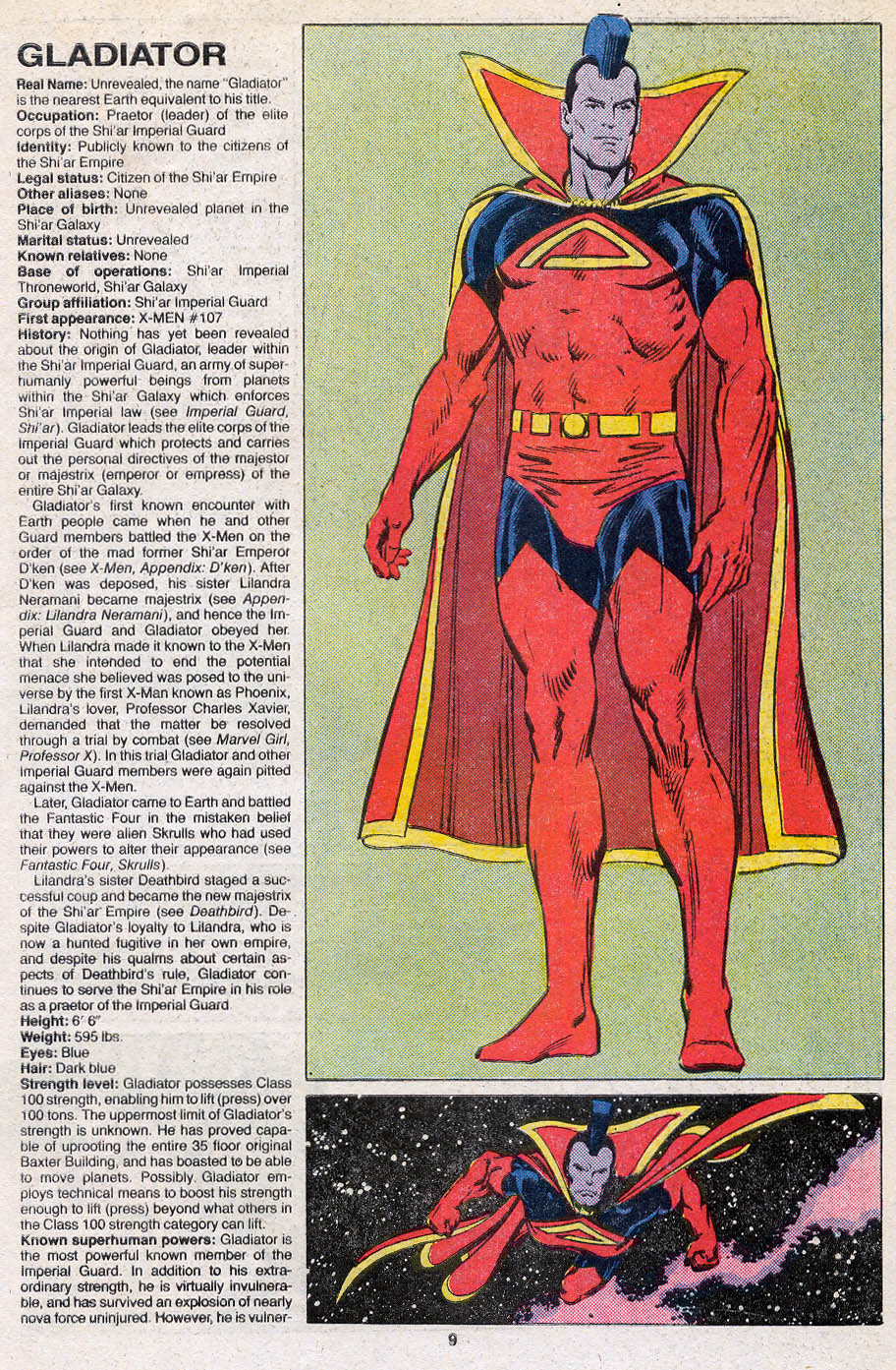 Read online The Official Handbook of the Marvel Universe Deluxe Edition comic -  Issue #5 - 11