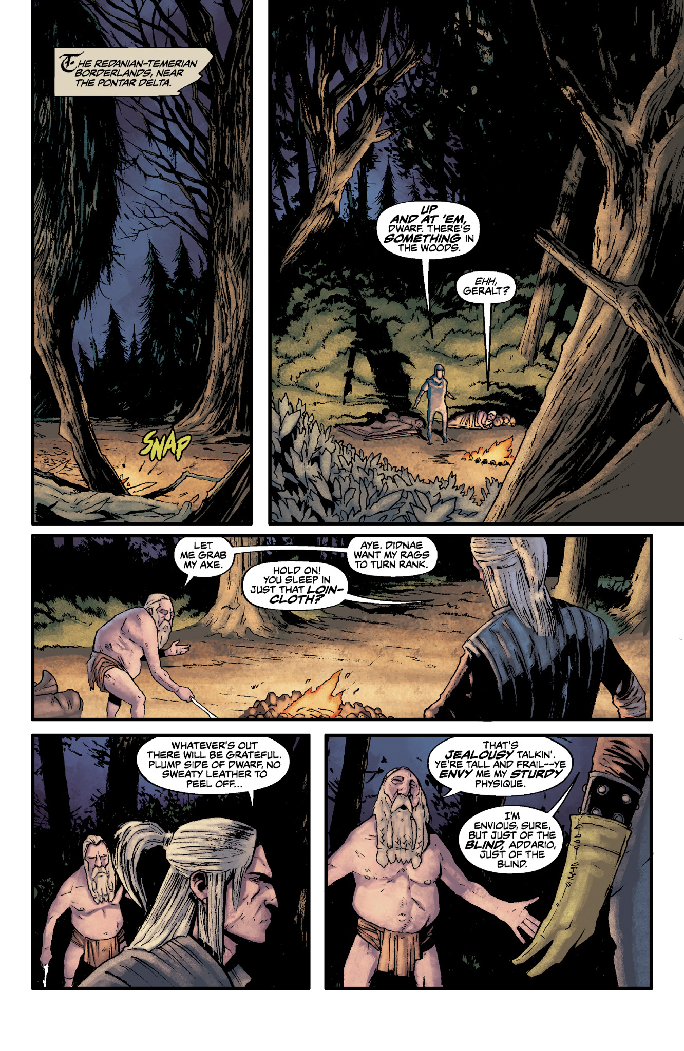 Read online The Witcher: Fox Children comic -  Issue #1 - 3
