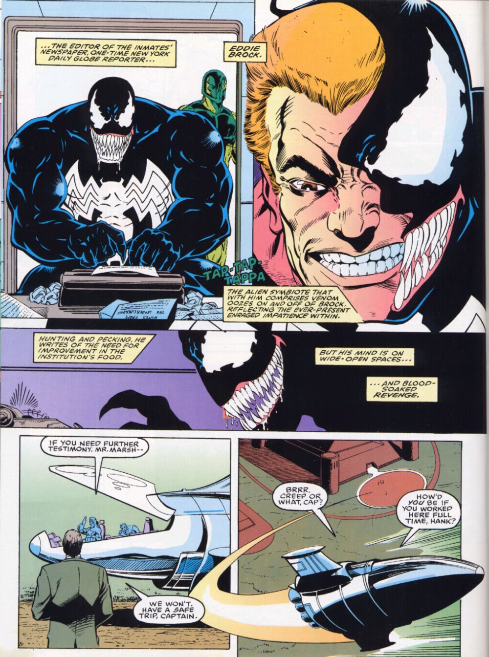 Read online Marvel Graphic Novel comic -  Issue #68 - Avengers - Death Trap - The Vault - 9