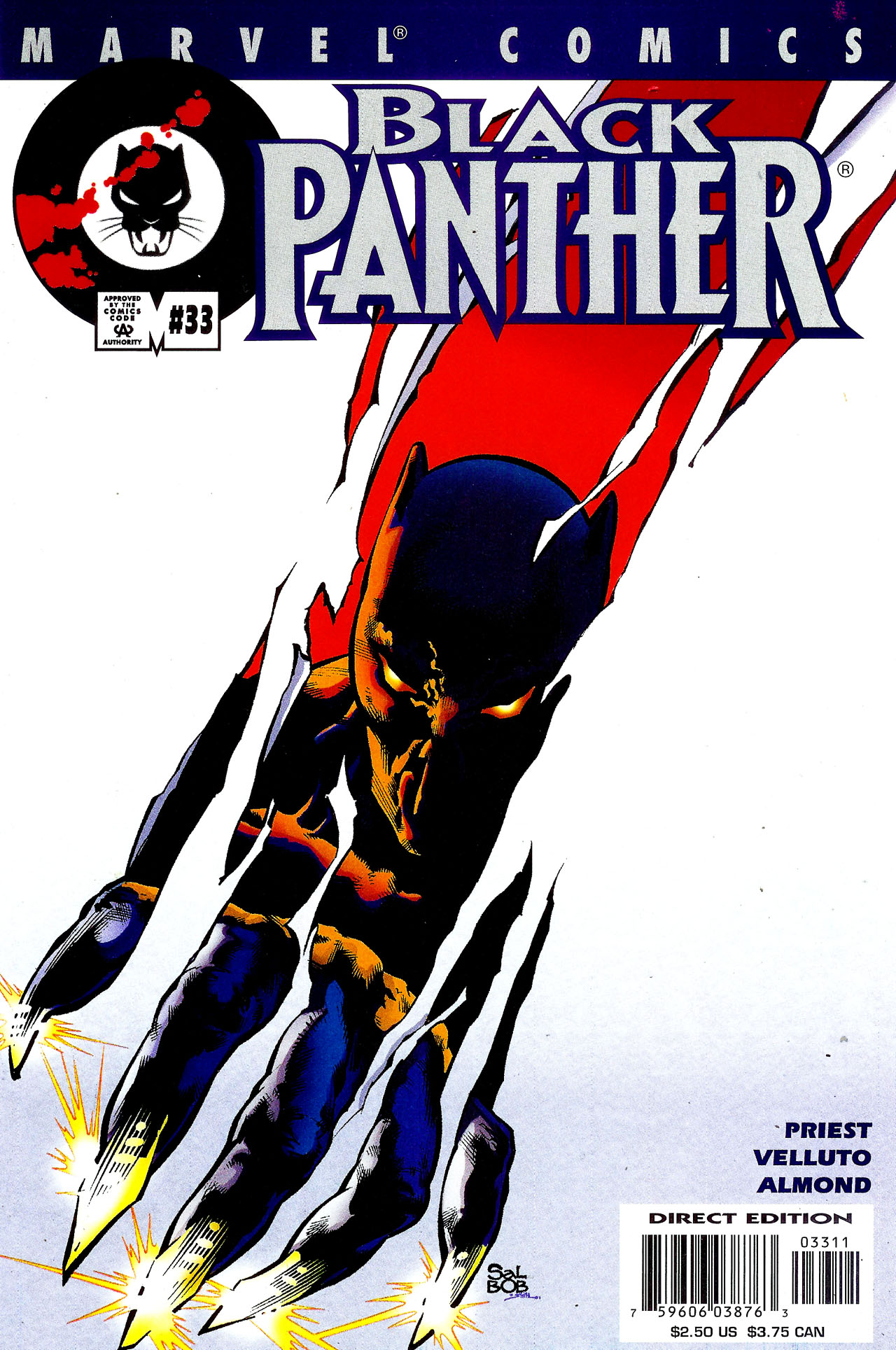 Read online Black Panther (1998) comic -  Issue #33 - 1
