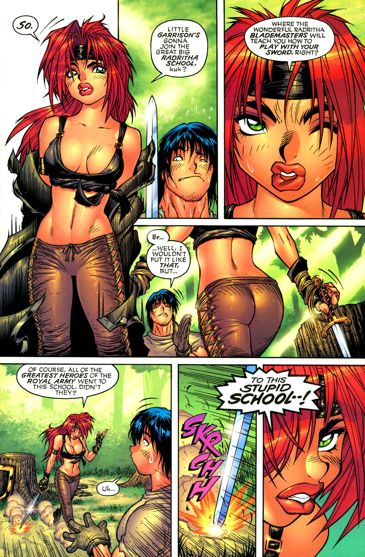 Read online Battle Chasers (1998) comic -  Issue #9 - 40