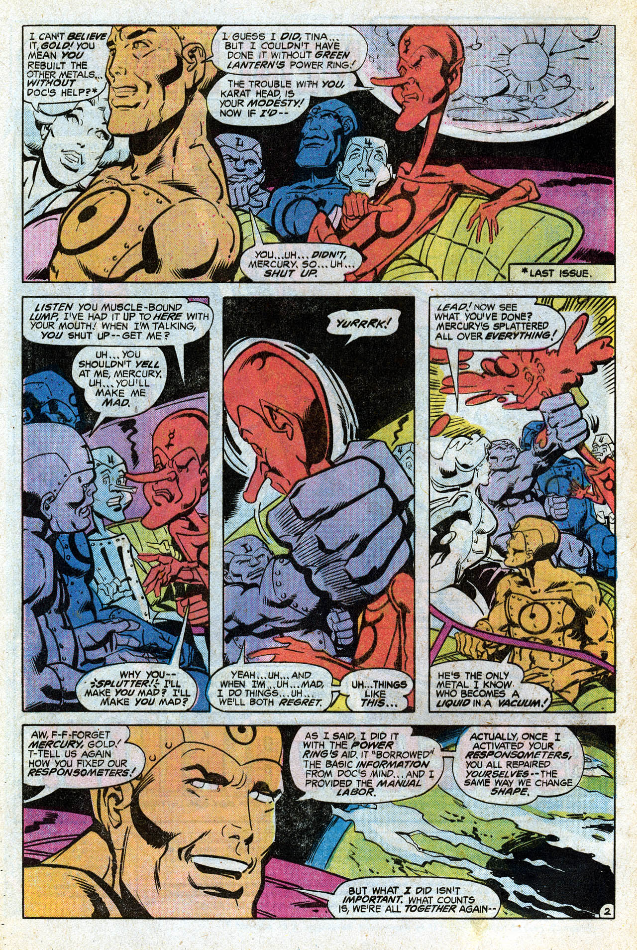 Read online Metal Men (1963) comic -  Issue #56 - 4