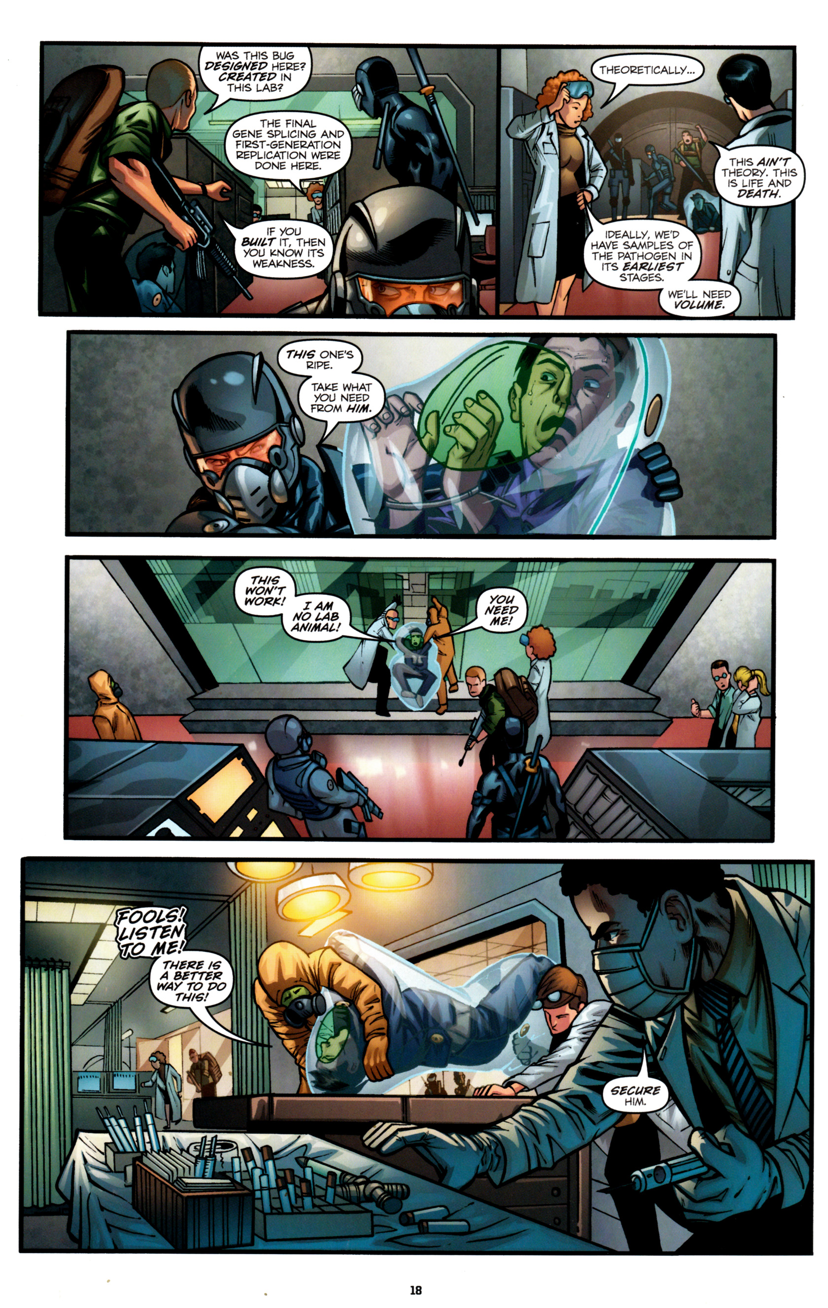 Read online G.I. Joe: Snake Eyes comic -  Issue #7 - 21