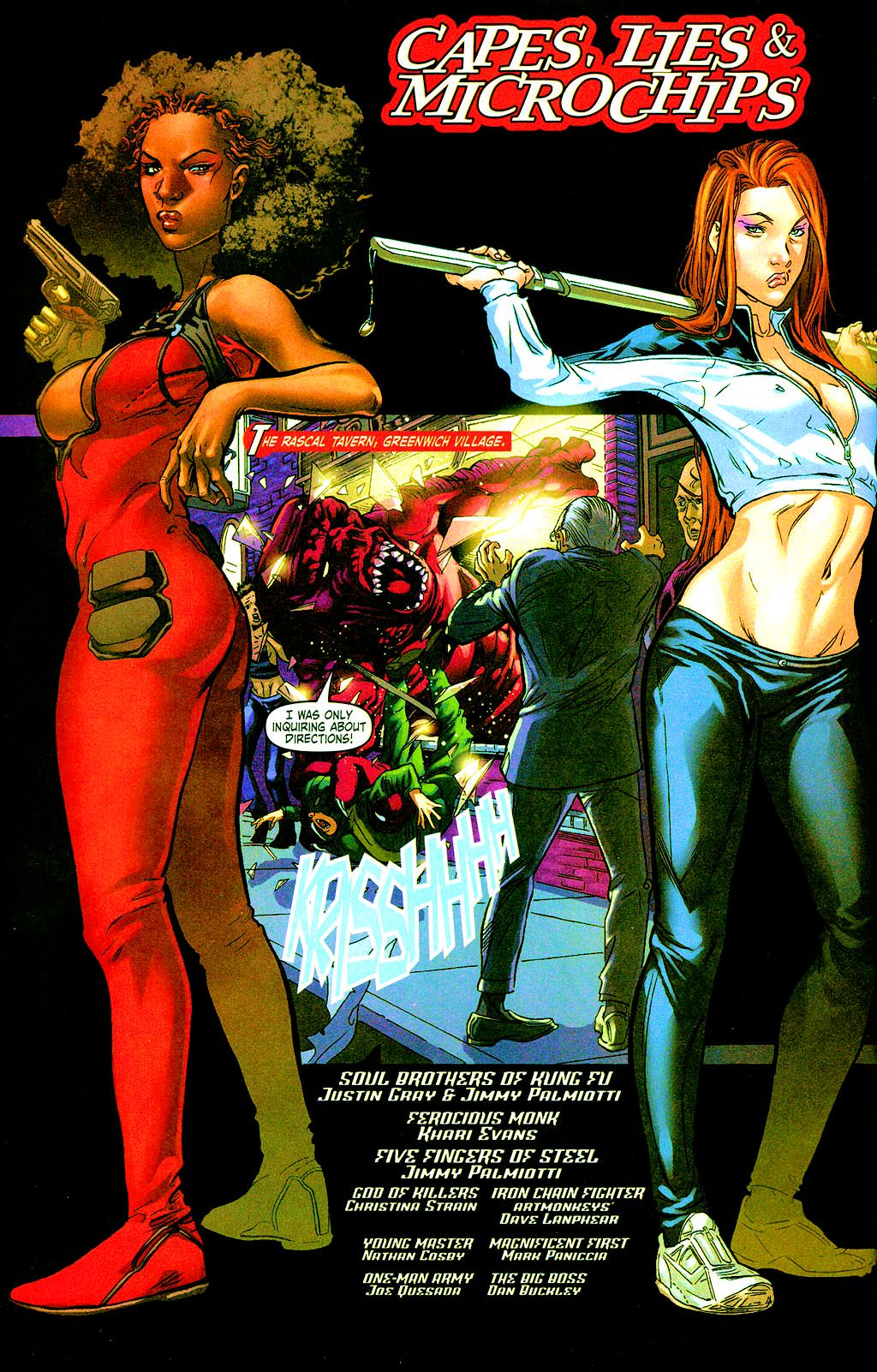 Read online Daughters of the Dragon comic -  Issue #3 - 3