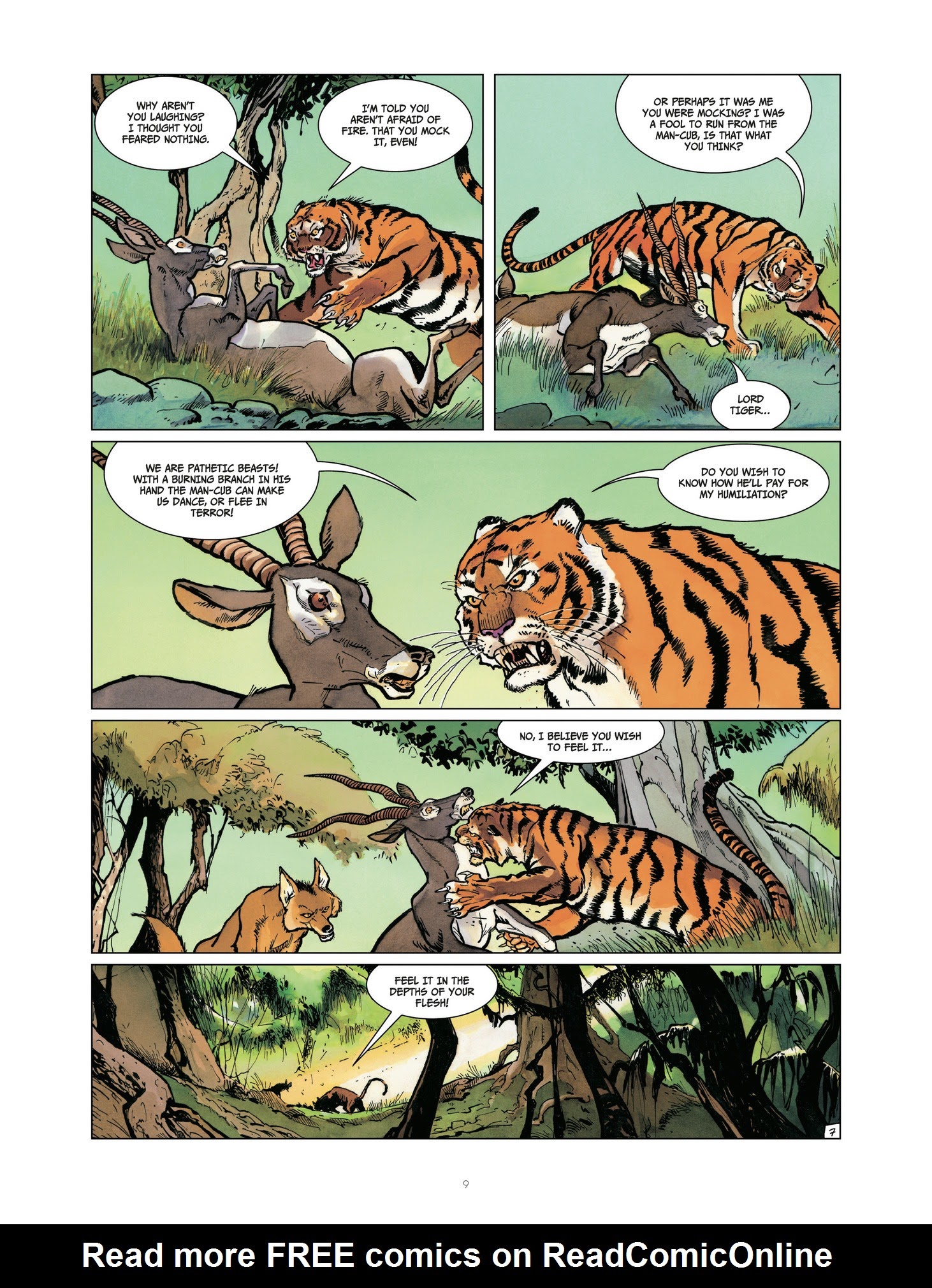 Read online The Last Jungle Book comic -  Issue #2 - 9