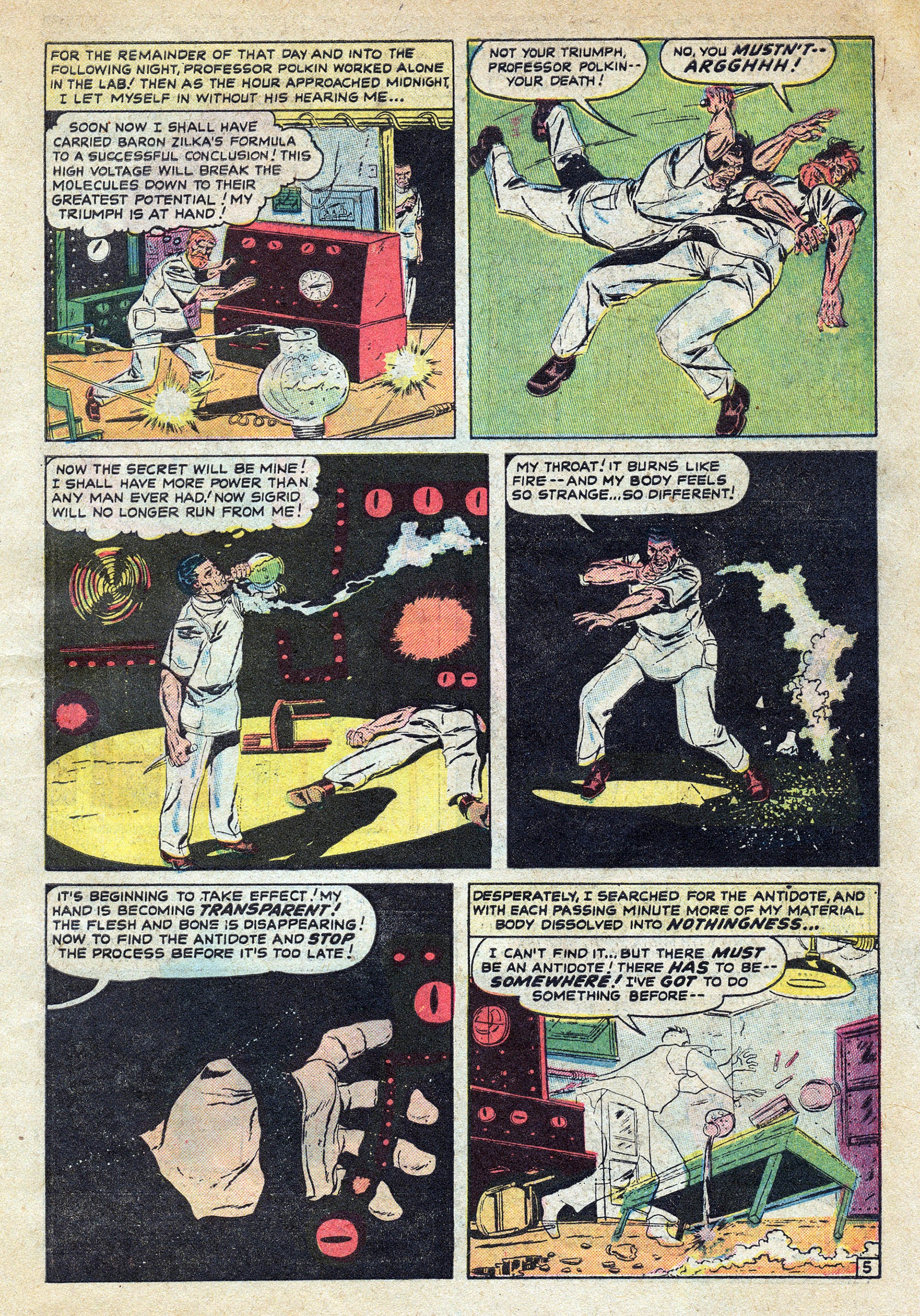Read online Journey Into Unknown Worlds (1950) comic -  Issue #37 - 7