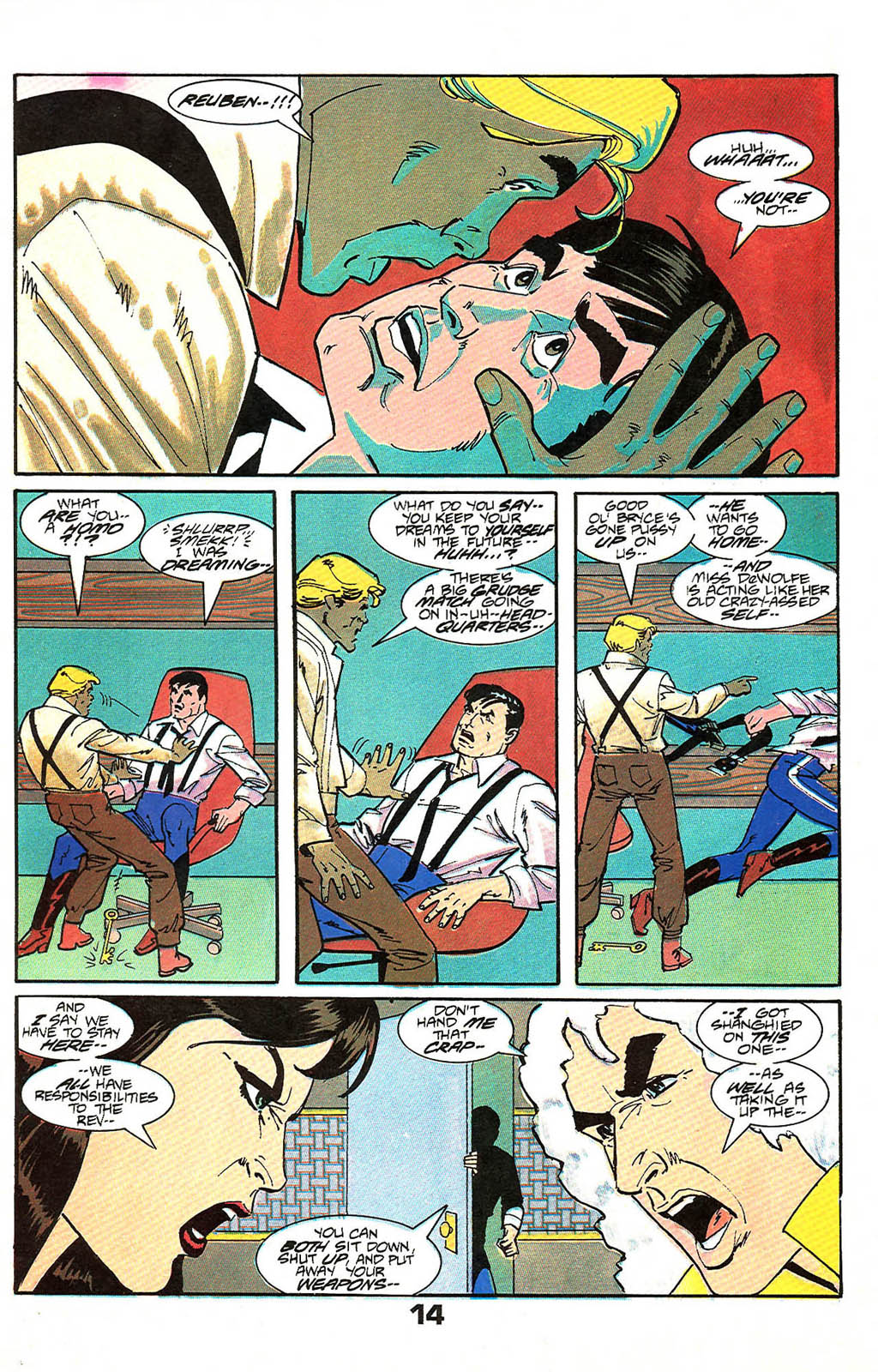 Read online American Flagg! comic -  Issue #50 - 18