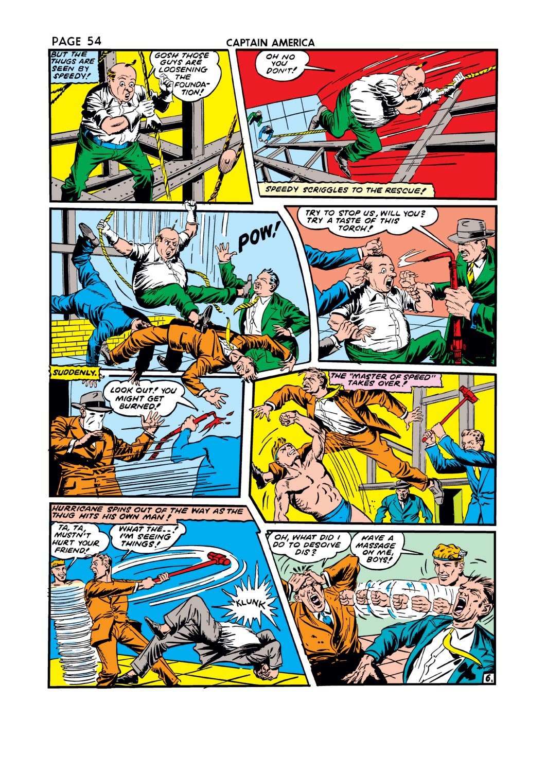 Read online Captain America Comics comic -  Issue #10 - 54