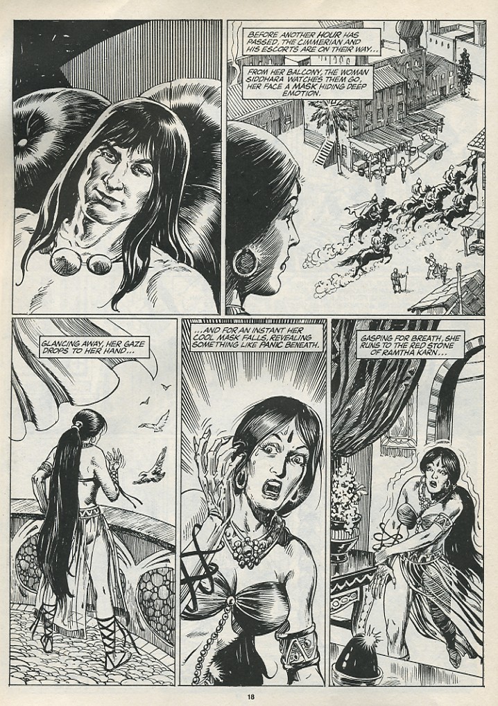 Read online The Savage Sword Of Conan comic -  Issue #174 - 20