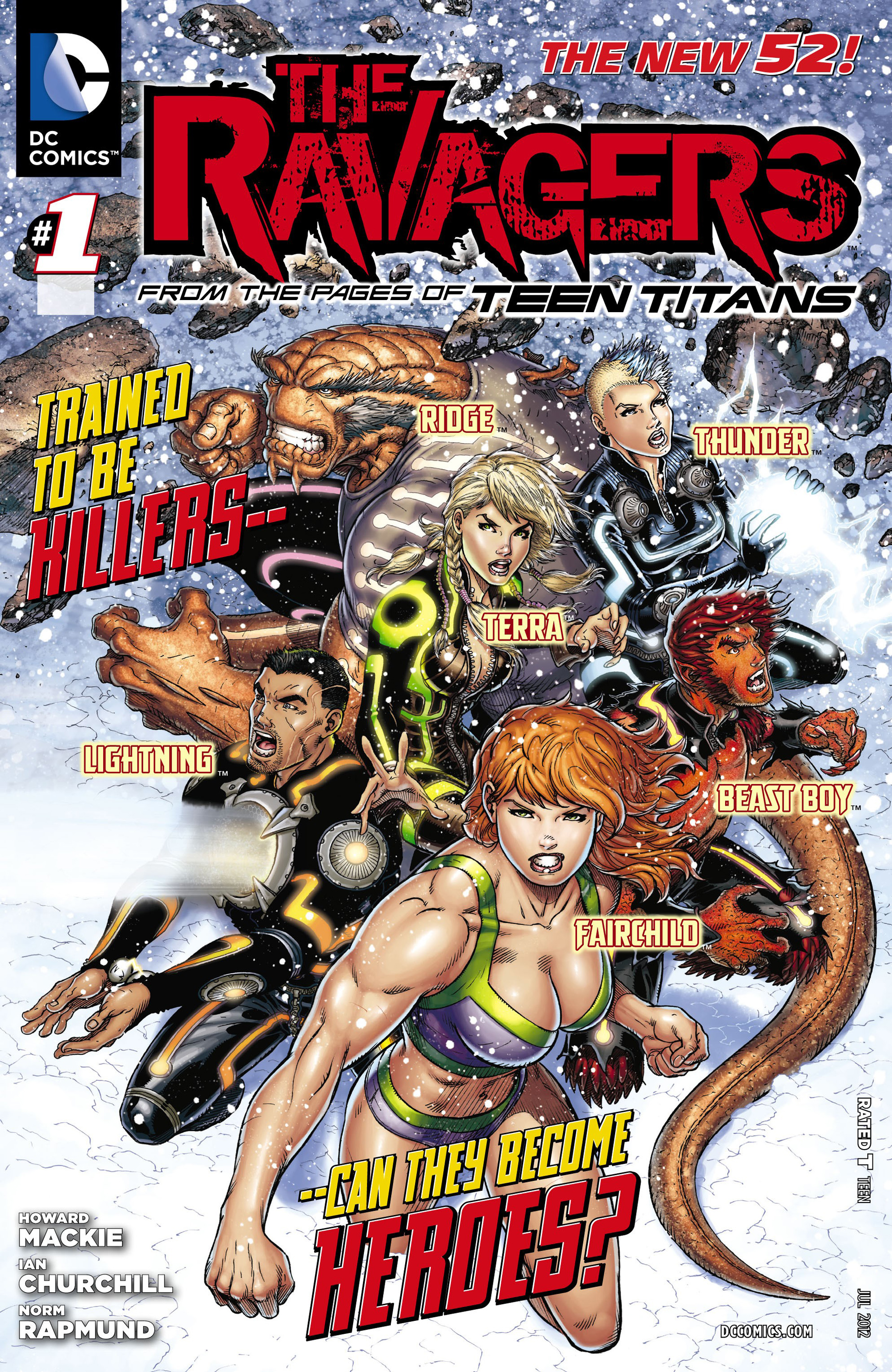 Read online The Ravagers comic -  Issue #1 - 1