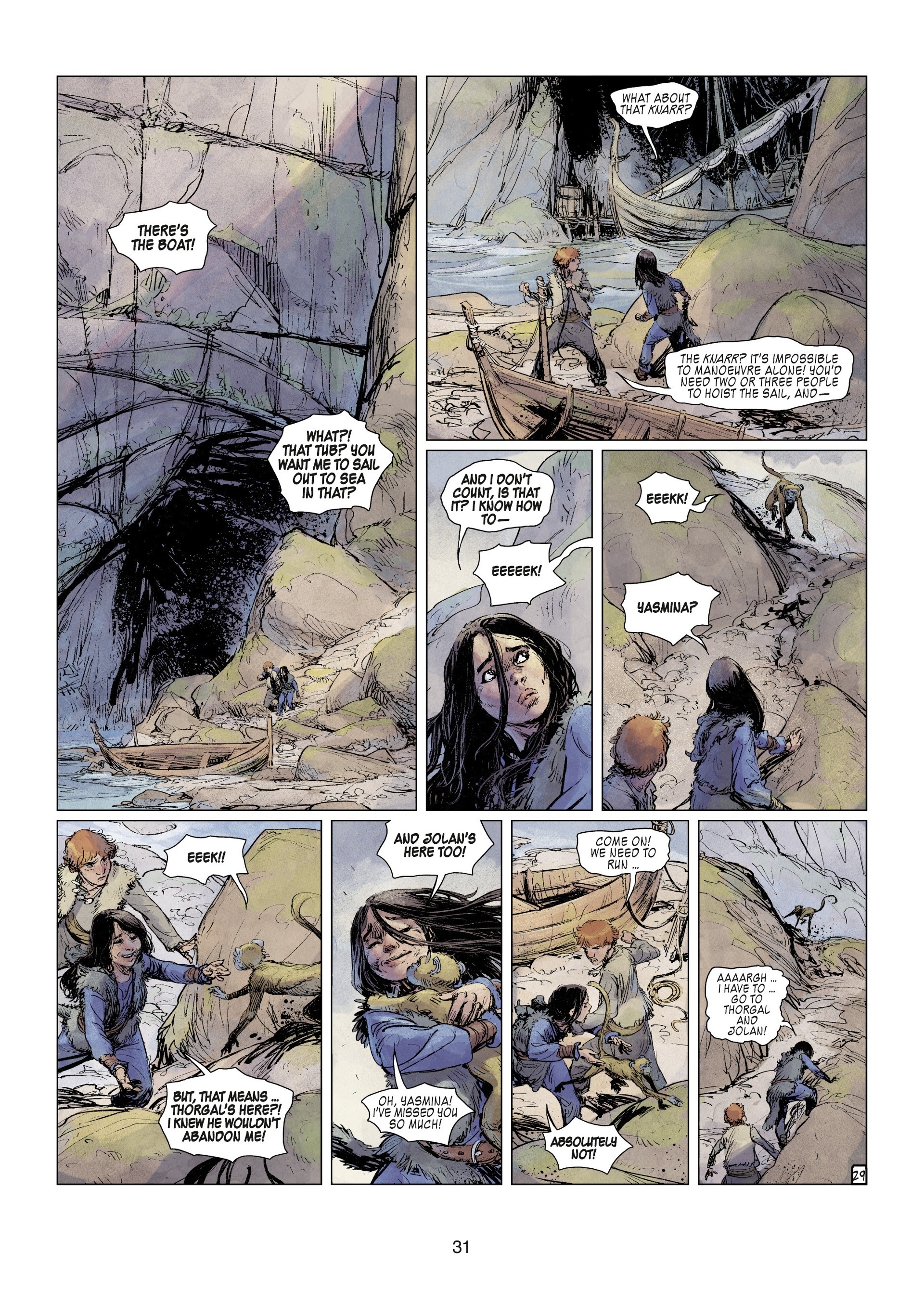 Read online Thorgal comic -  Issue #30 - 33