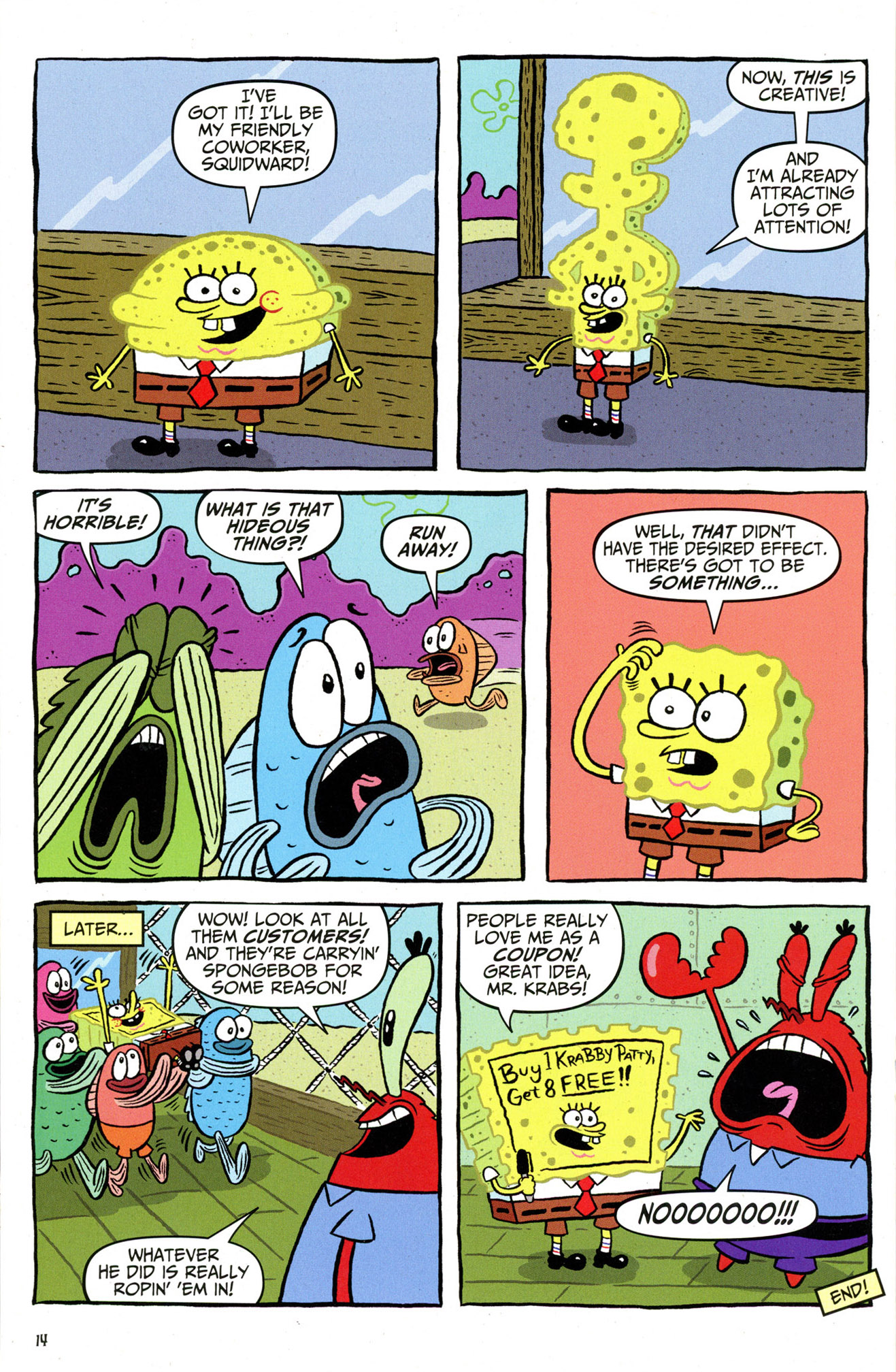 Read online SpongeBob Comics comic -  Issue #31 - 16