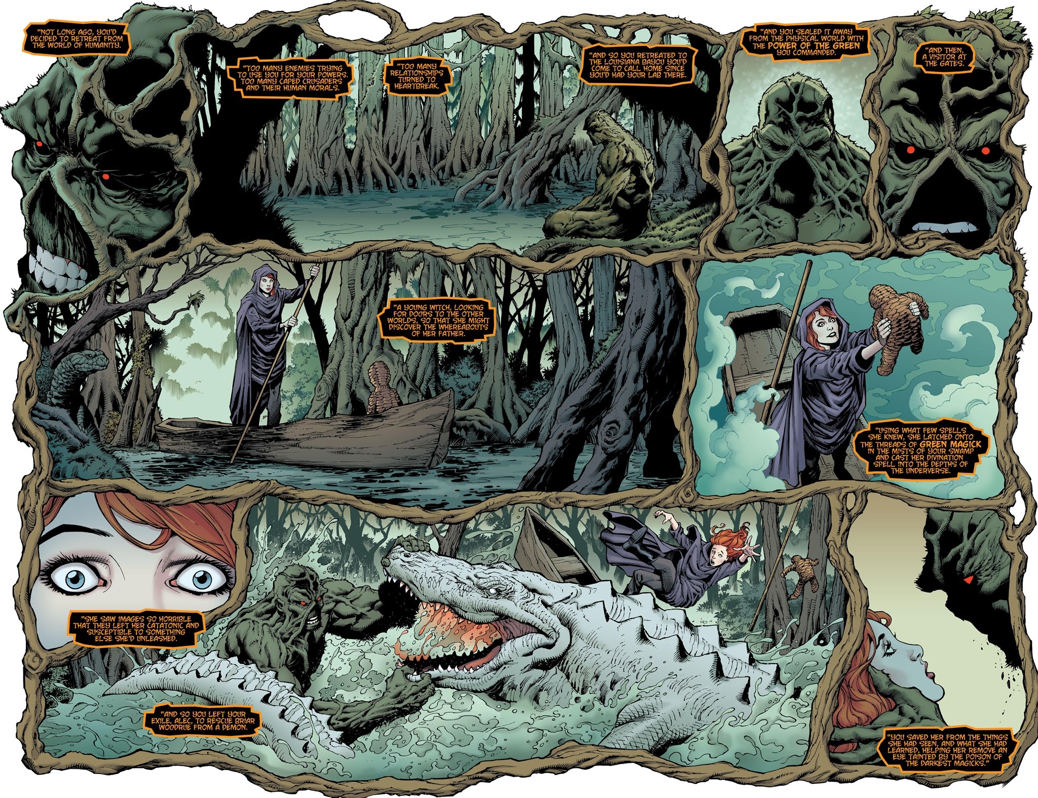 Read online Swamp Thing: Tales From the Bayou comic -  Issue # TPB (Part 2) - 39