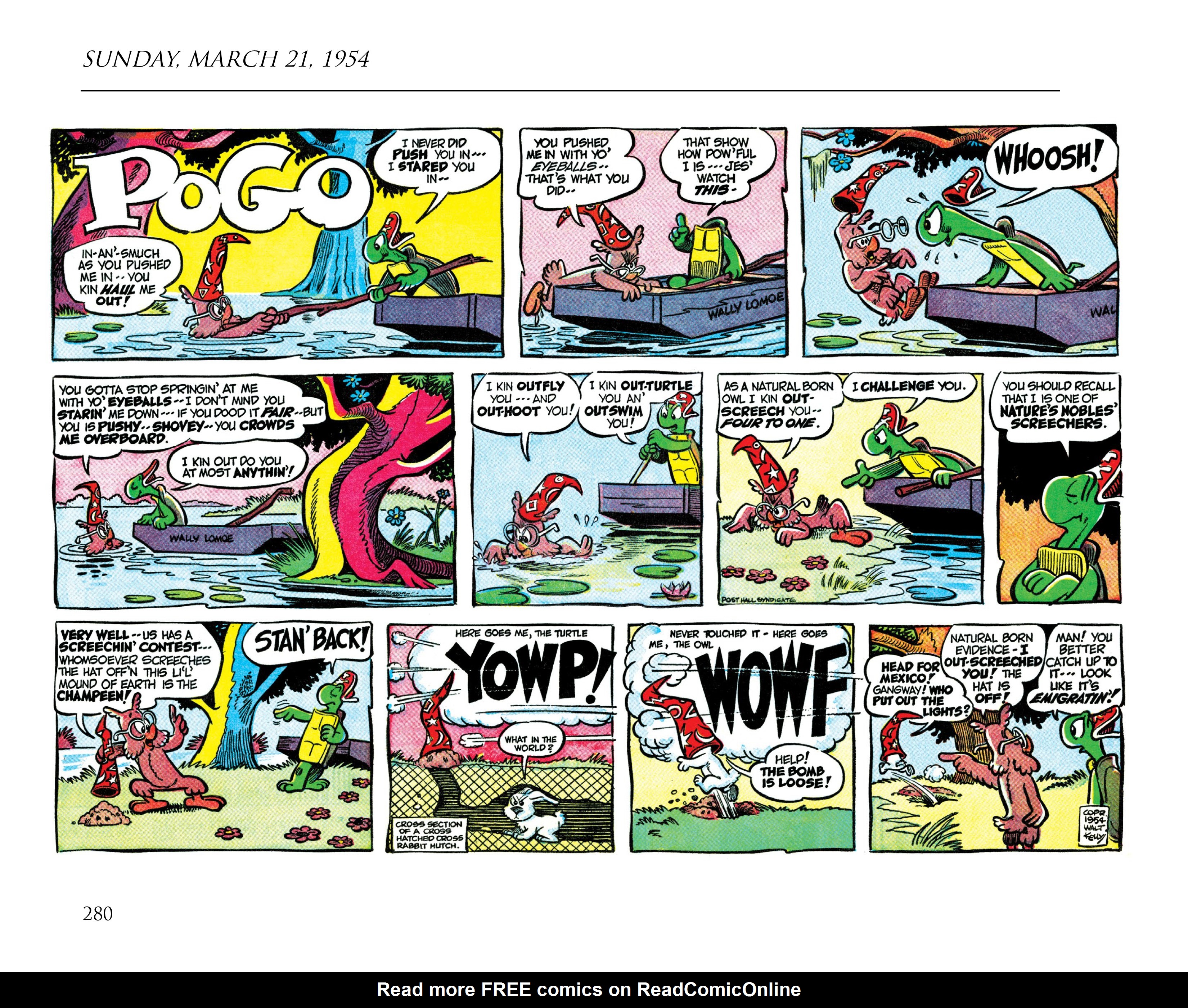 Read online Pogo by Walt Kelly: The Complete Syndicated Comic Strips comic -  Issue # TPB 3 (Part 3) - 92