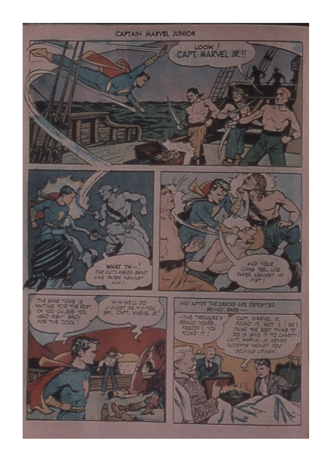 Read online Captain Marvel, Jr. comic -  Issue #50 - 12