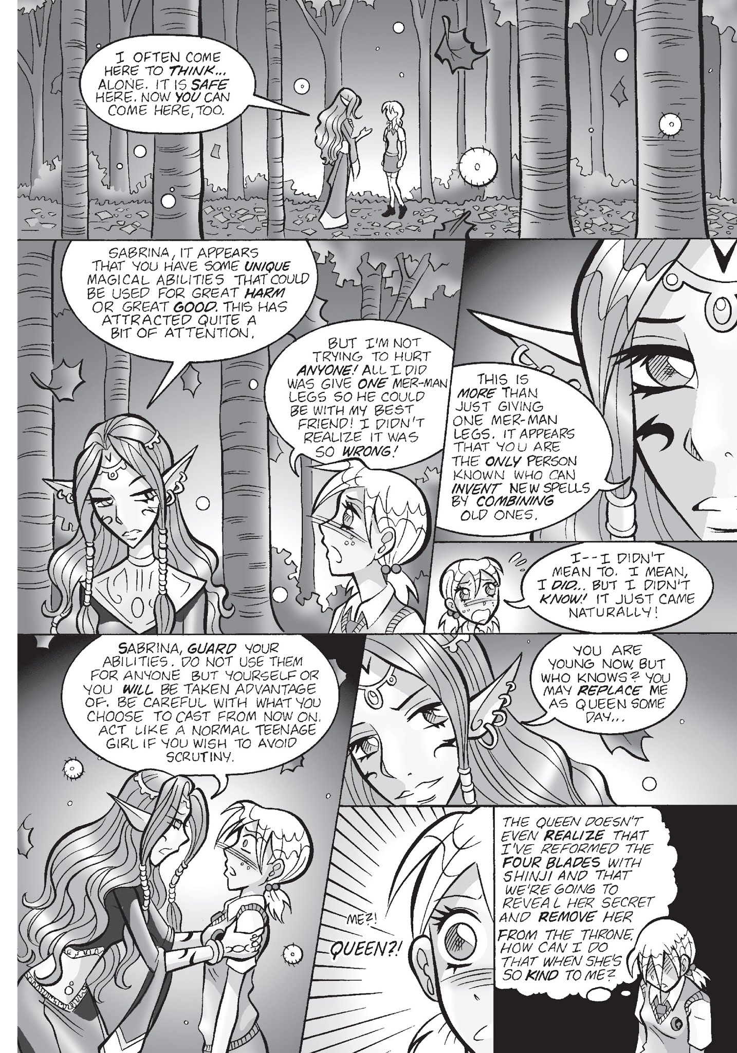 Read online Sabrina the Teenage Witch: The Magic Within comic -  Issue # TPB 3 (Part 1) - 50