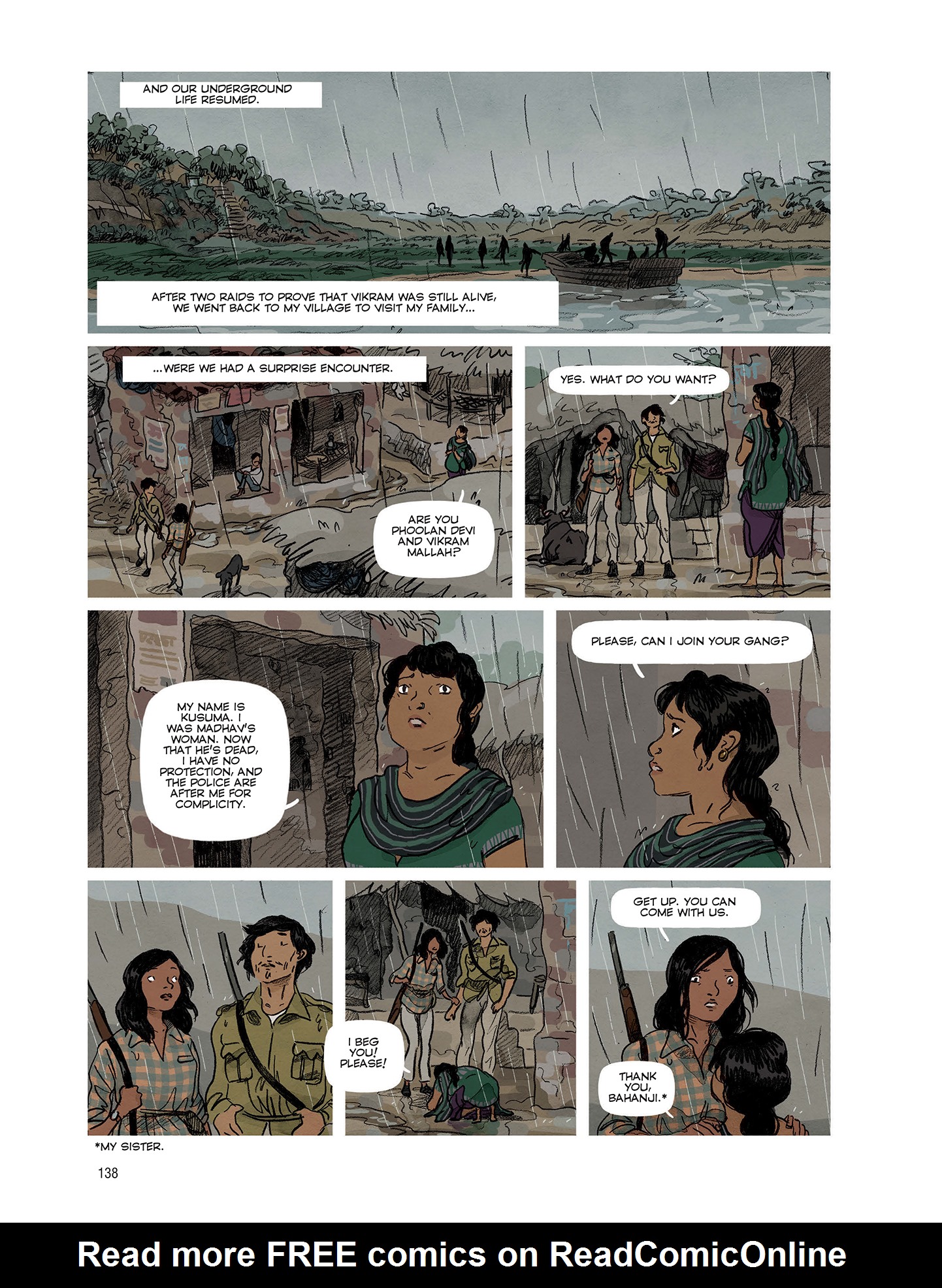 Read online Phoolan Devi: Rebel Queen comic -  Issue # TPB (Part 2) - 40