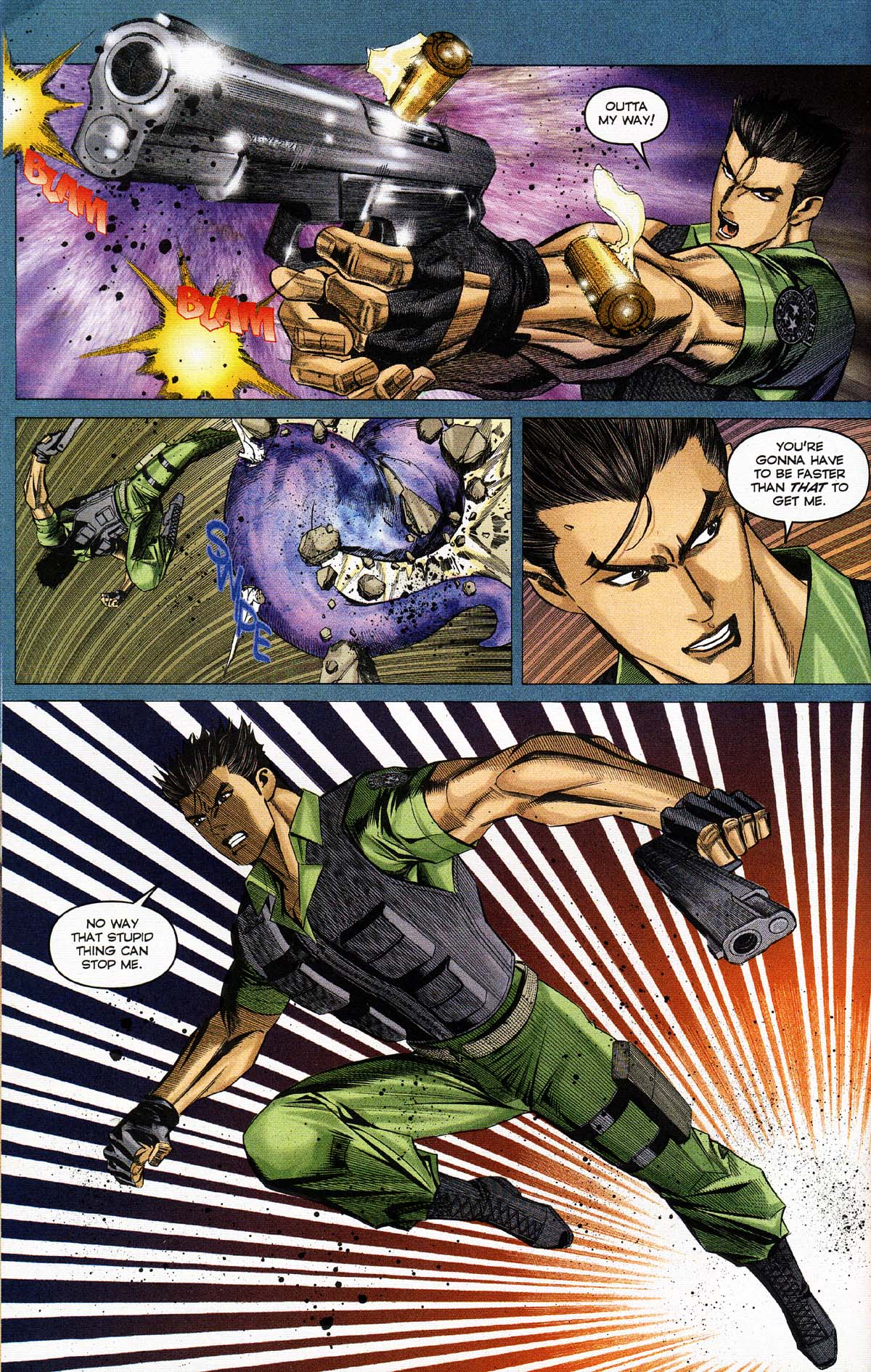 Read online Resident Evil Code: Veronica comic -  Issue #4 - 58